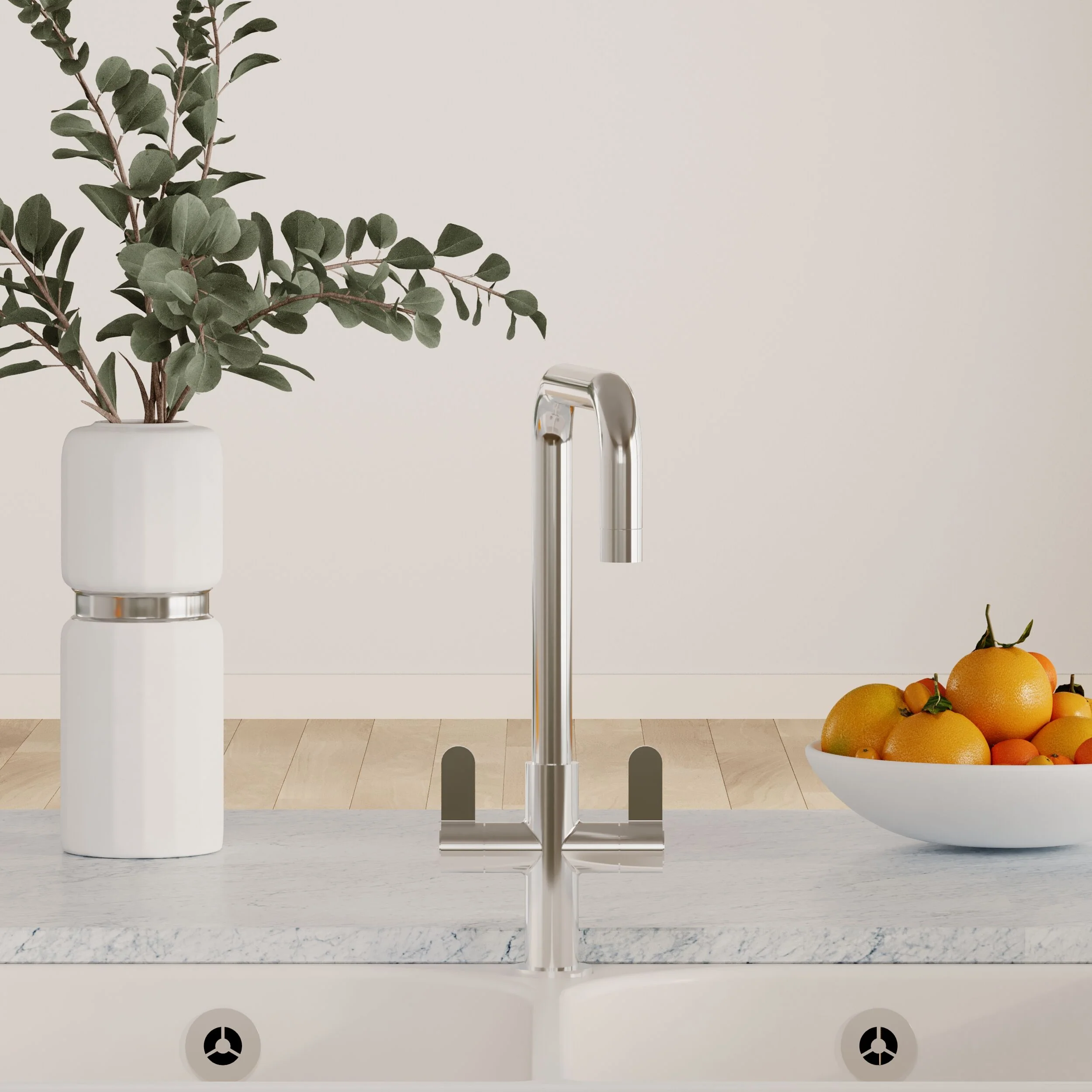 Warslow Kitchen Mono Mixer Tap - Single or Dual Lever, Choice of Colour - Image 9