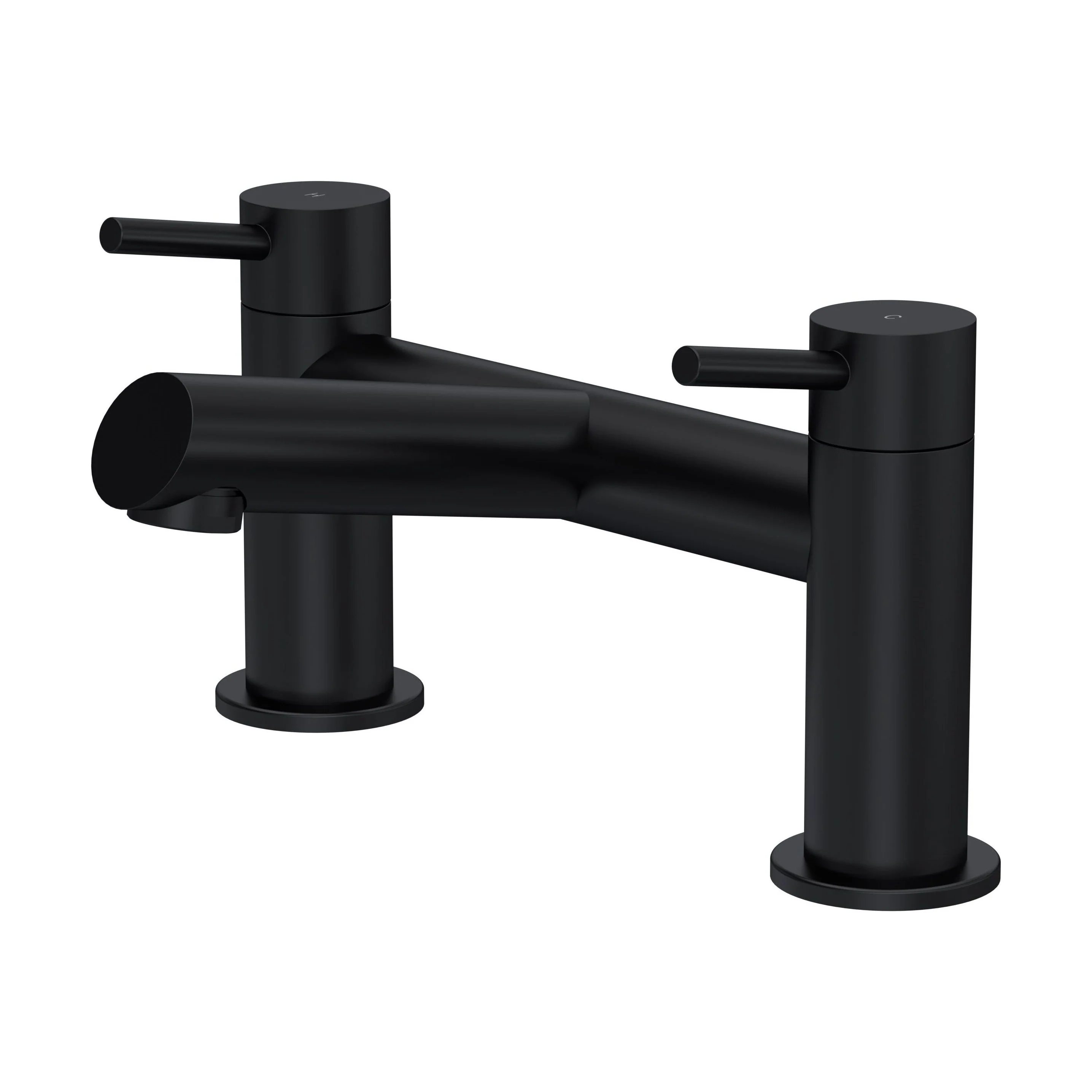 Wetley Minimalist Round Deck Mounted Bath Filler Tap - Choice of Finish - Image 8