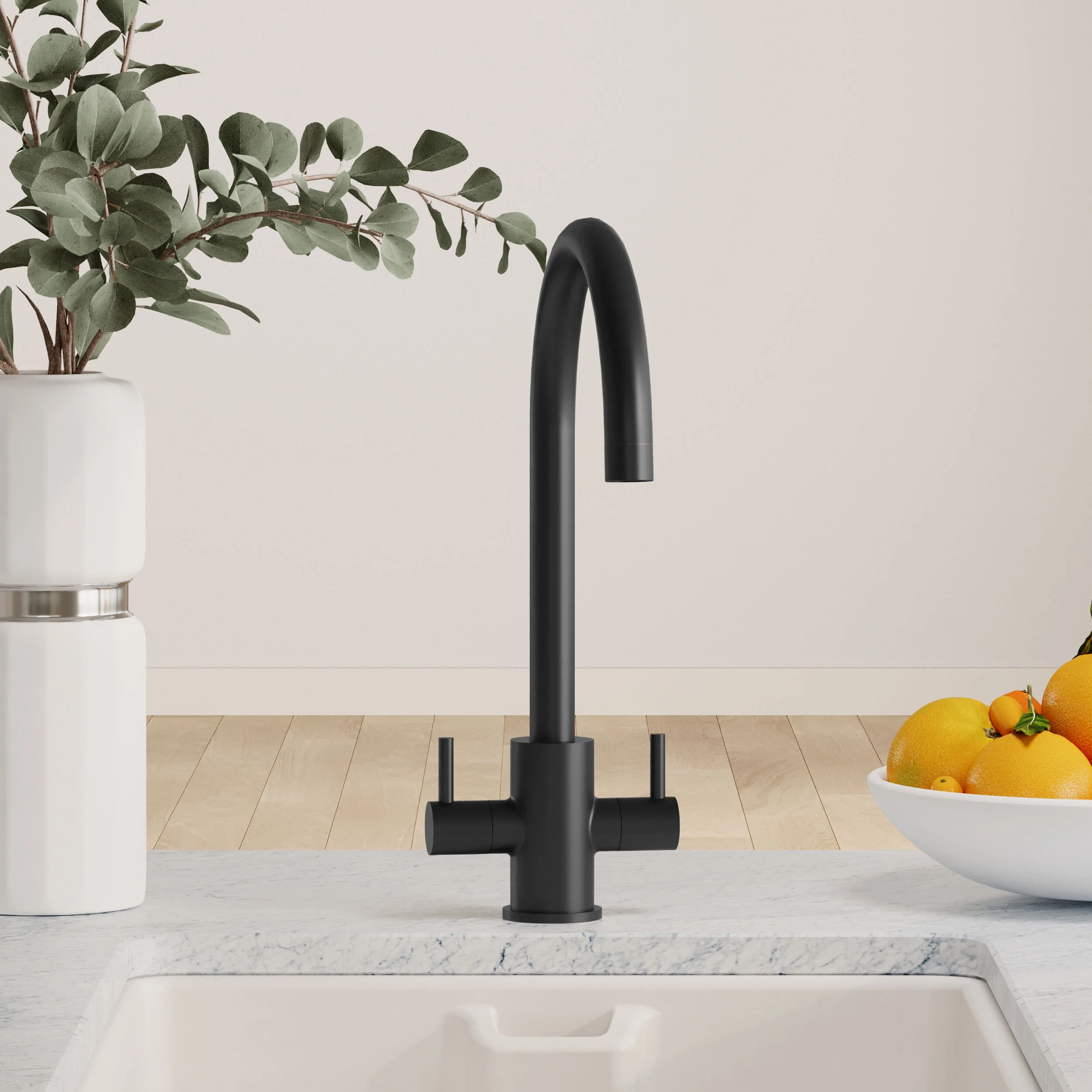 Gratwich Kitchen Mono Mixer Tap - Single or Dual Lever, Choice of Colour - Image 11