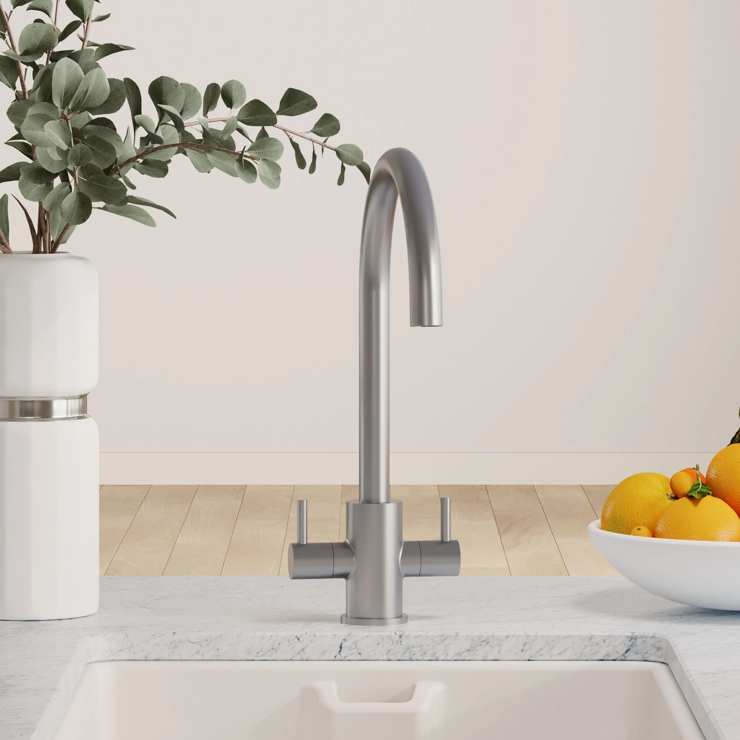 Gratwich Kitchen Mono Mixer Tap - Single or Dual Lever, Choice of Colour - Image 13
