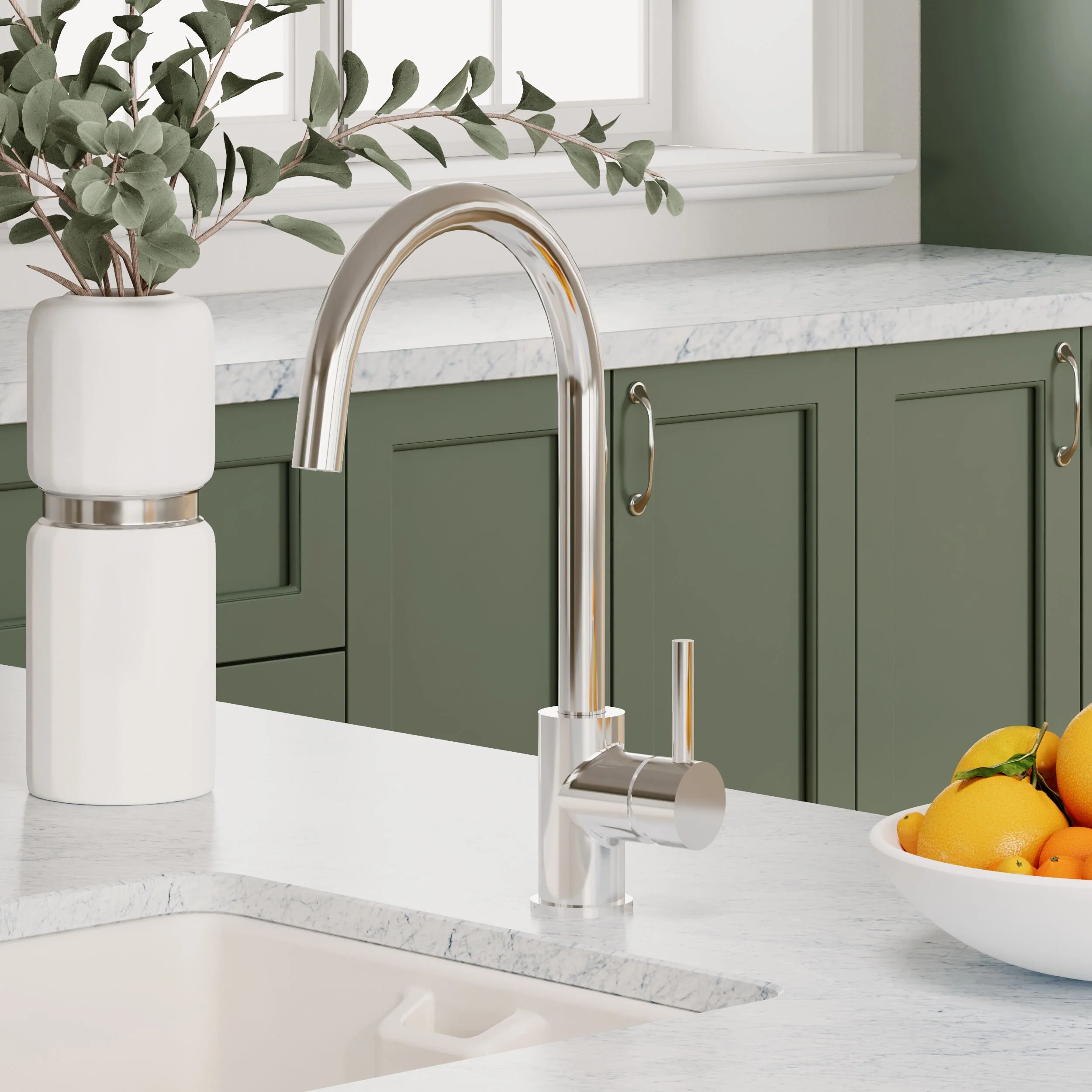 Gratwich Kitchen Mono Mixer Tap - Single or Dual Lever, Choice of Colour - Image 18