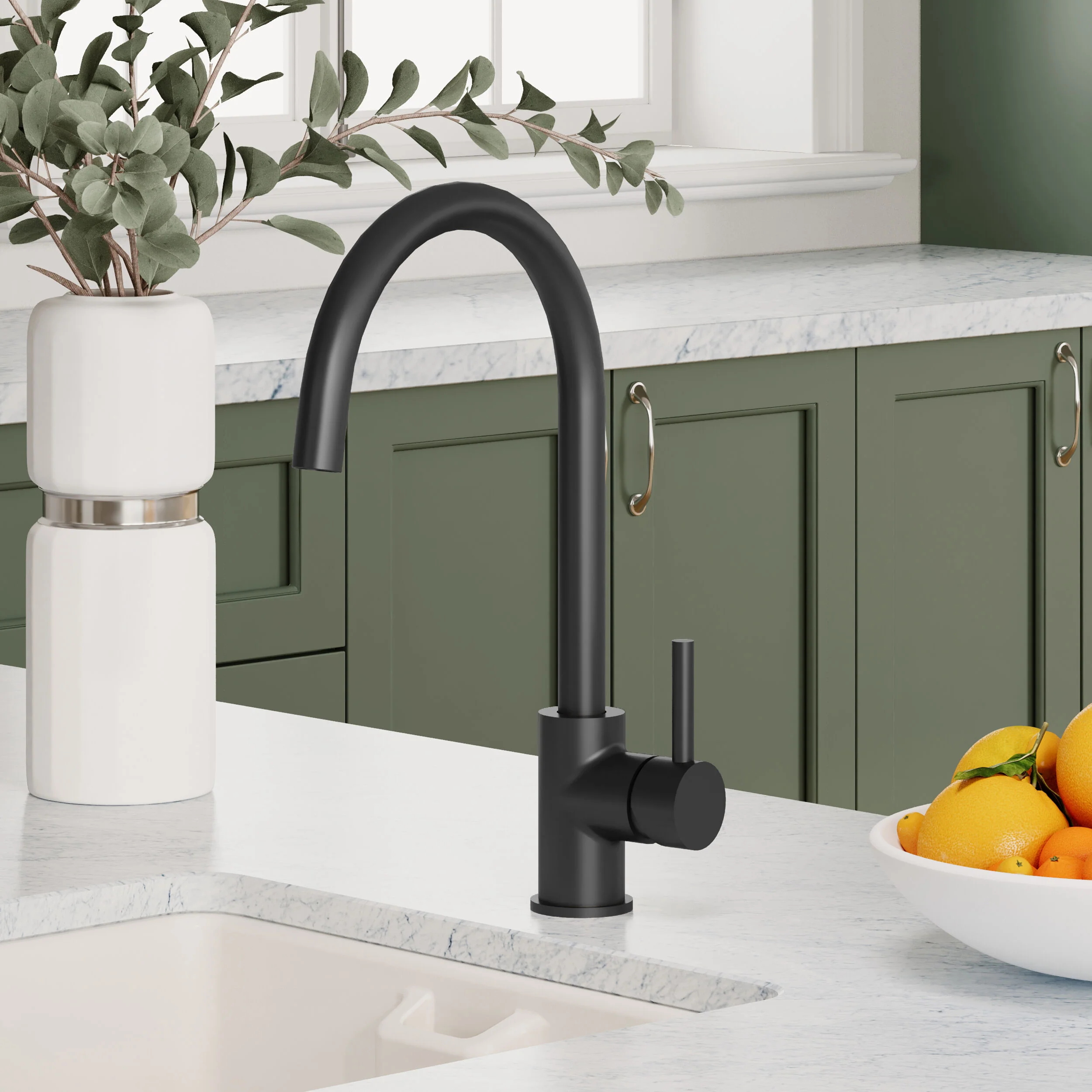 Gratwich Kitchen Mono Mixer Tap - Single or Dual Lever, Choice of Colour - Image 20
