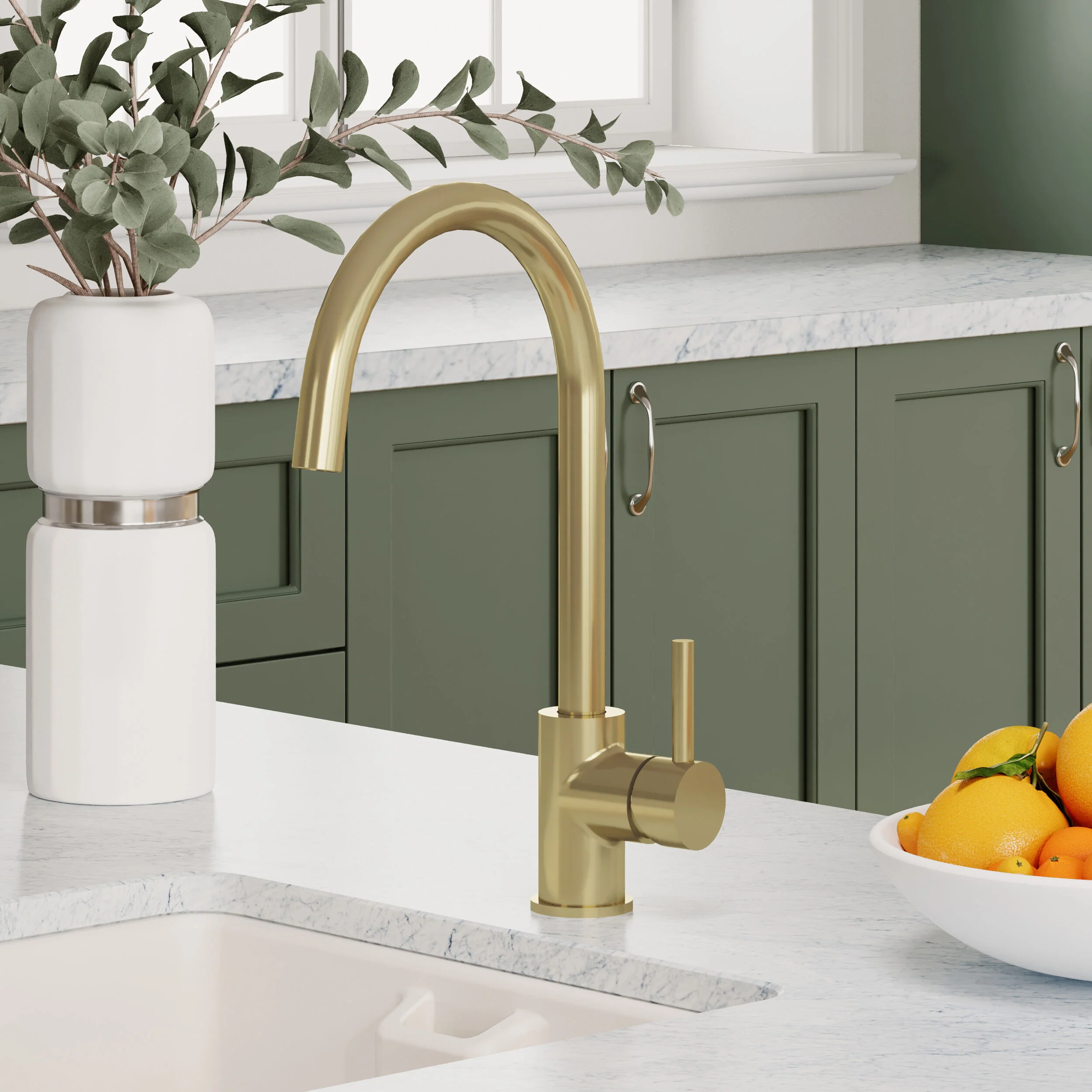 Gratwich Kitchen Mono Mixer Tap - Single or Dual Lever, Choice of Colour - Image 24