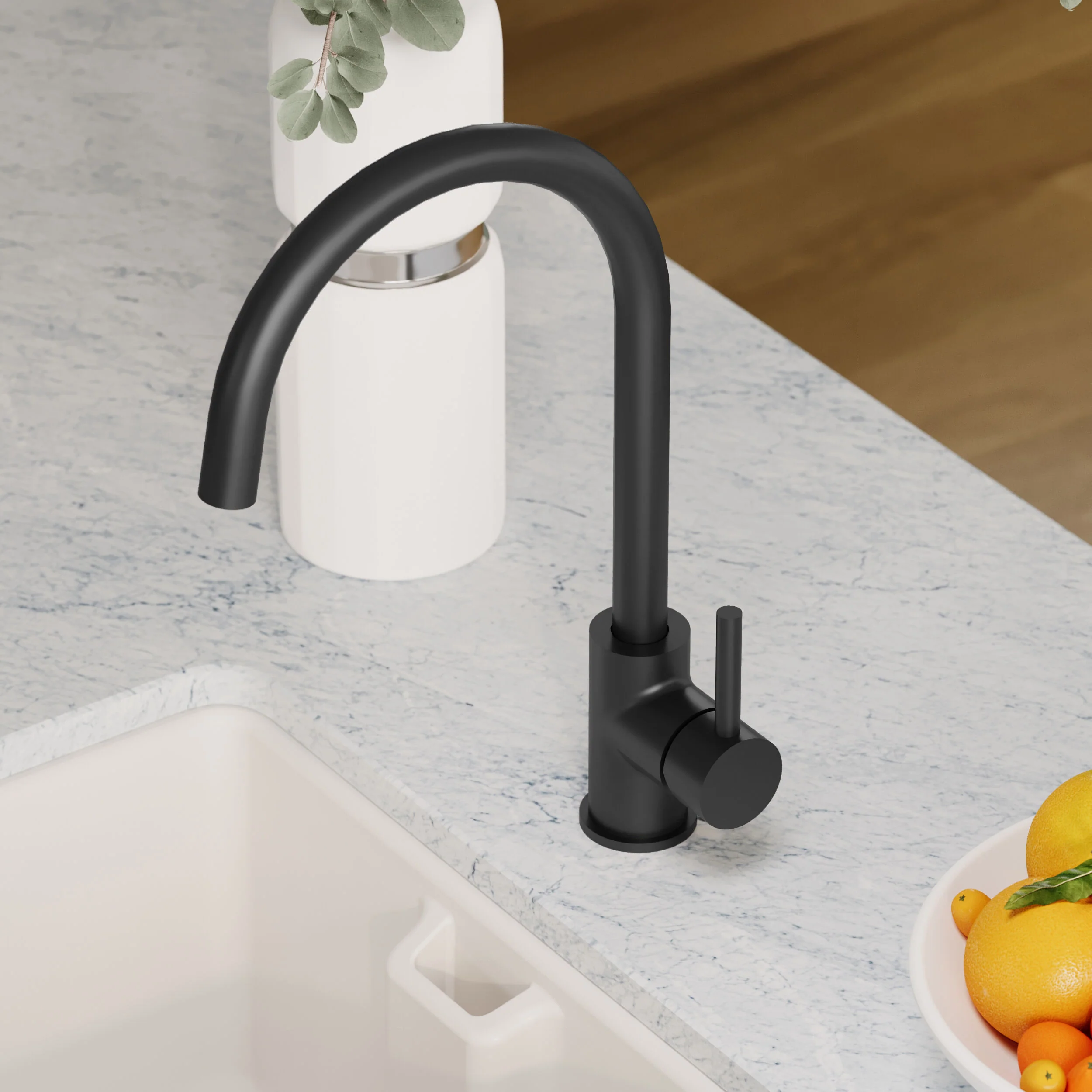 Gratwich Kitchen Mono Mixer Tap - Single or Dual Lever, Choice of Colour - Image 28