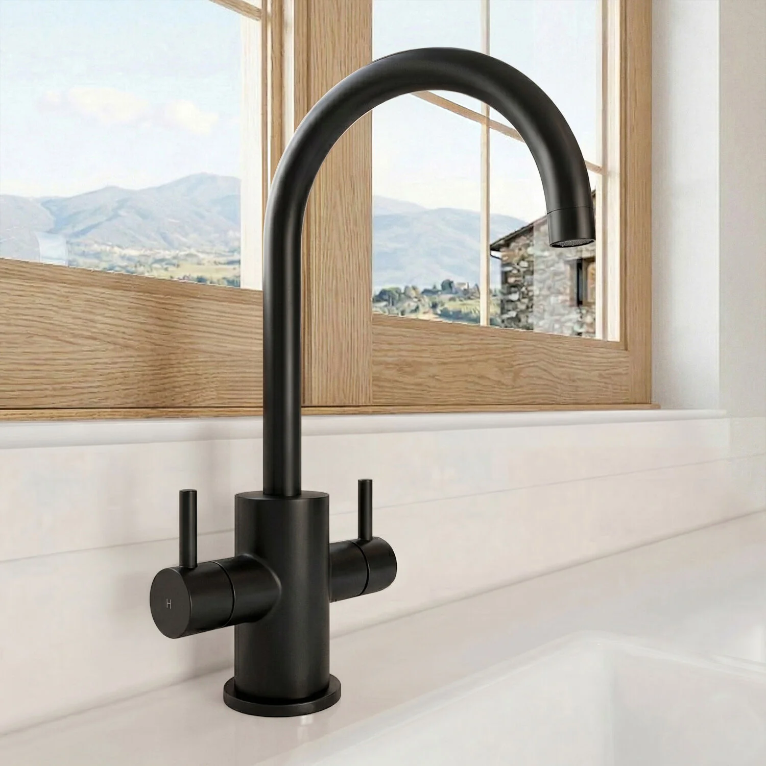 Gratwich Kitchen Mono Mixer Tap - Single or Dual Lever, Choice of Colour - Image 3