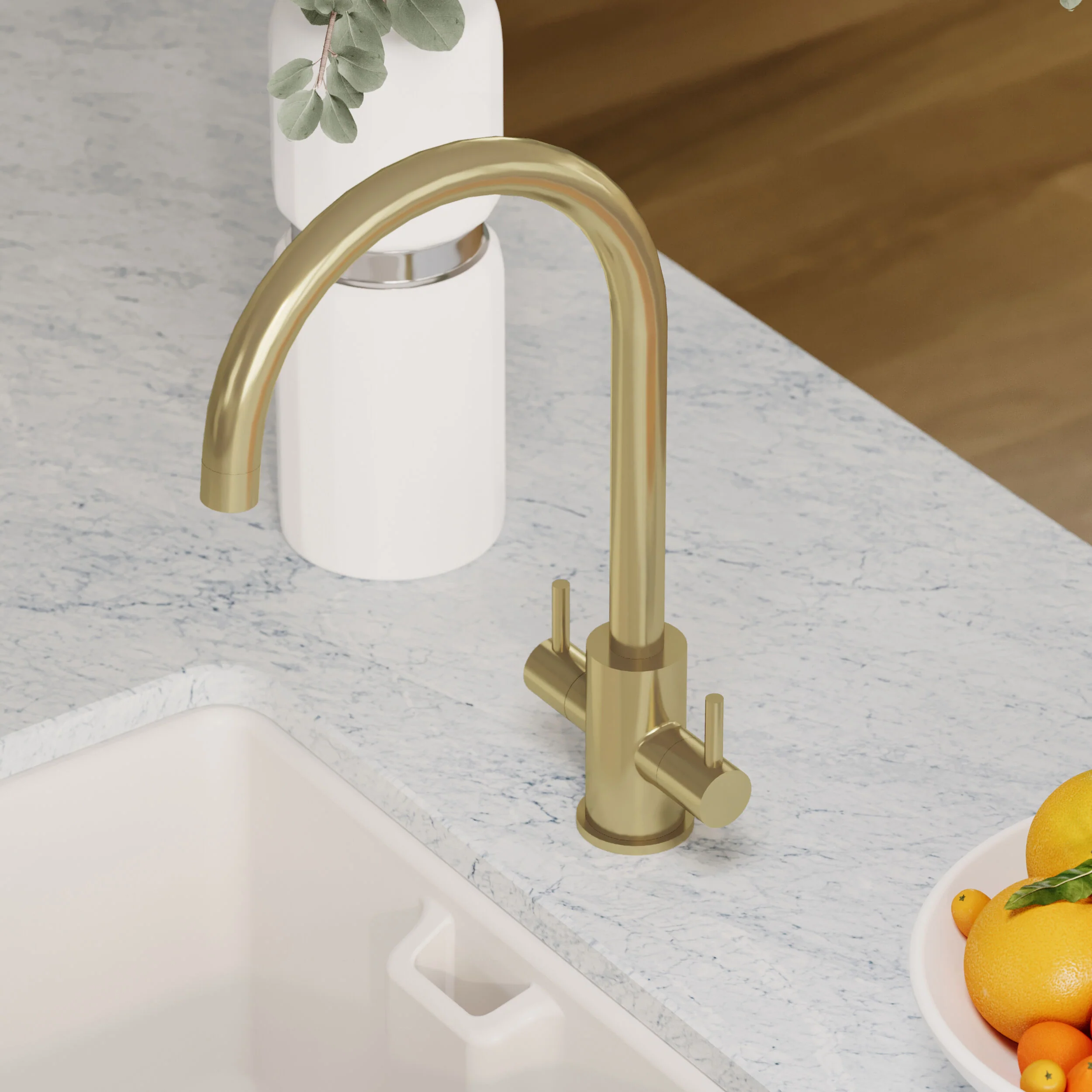 Gratwich Kitchen Mono Mixer Tap - Single or Dual Lever, Choice of Colour - Image 31
