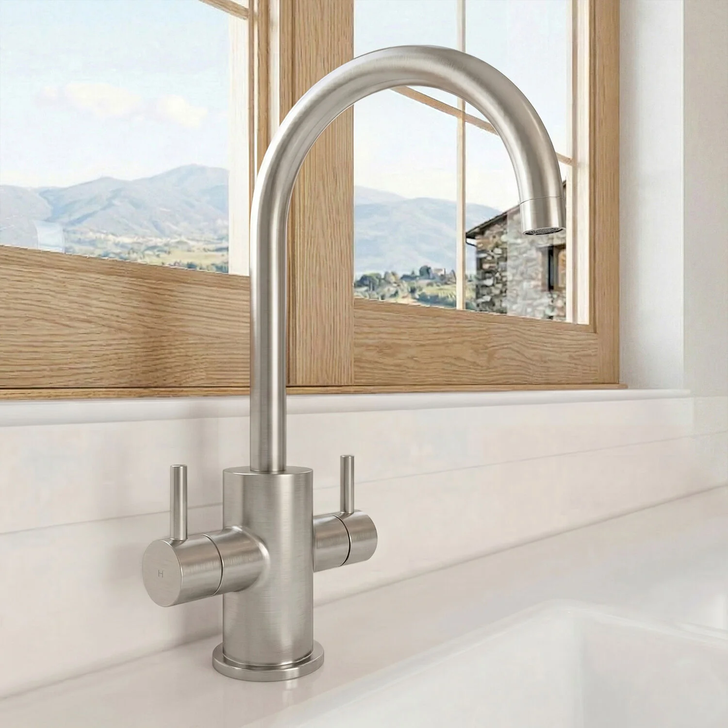 Gratwich Kitchen Mono Mixer Tap - Single or Dual Lever, Choice of Colour - Image 5