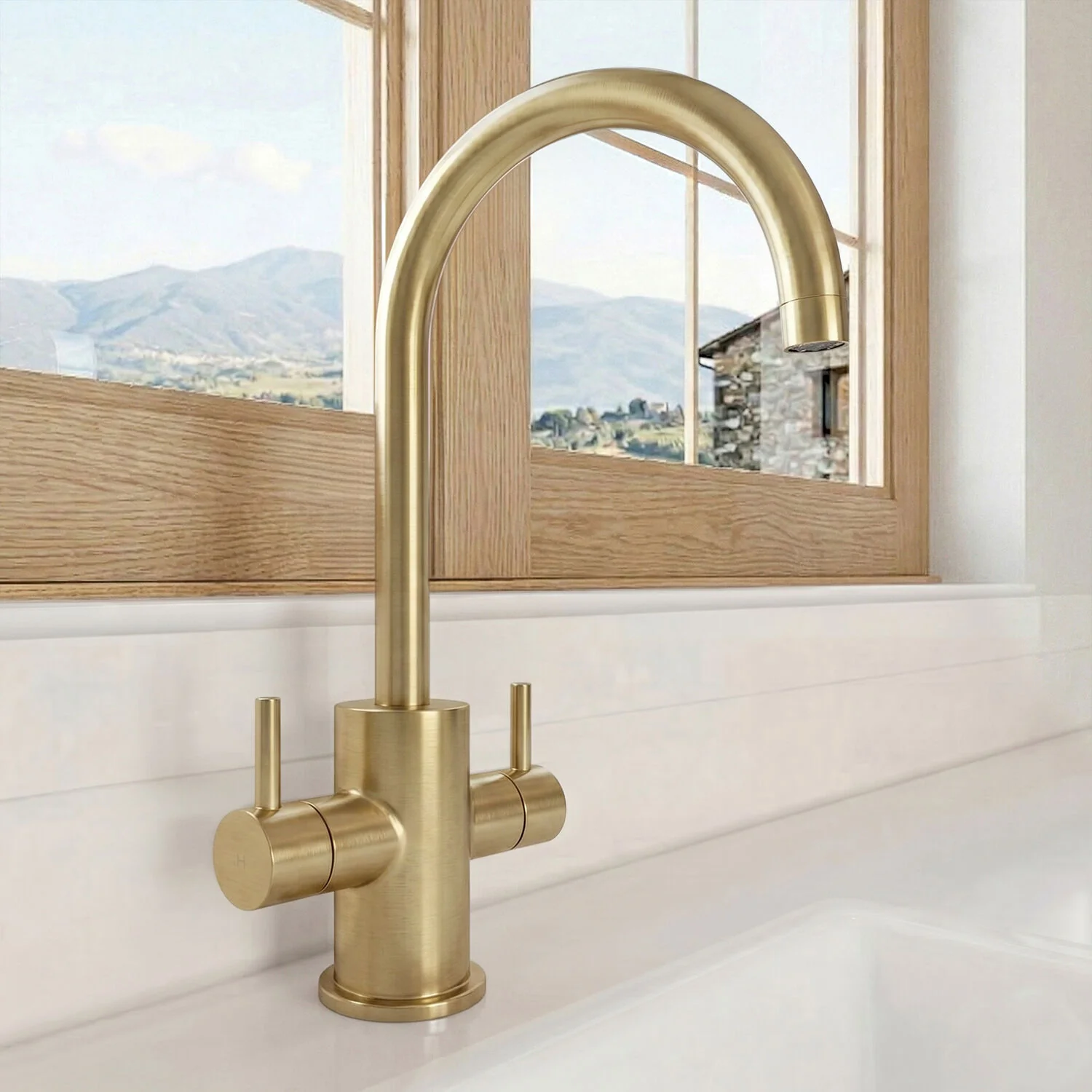 Gratwich Kitchen Mono Mixer Tap - Single or Dual Lever, Choice of Colour - Image 7