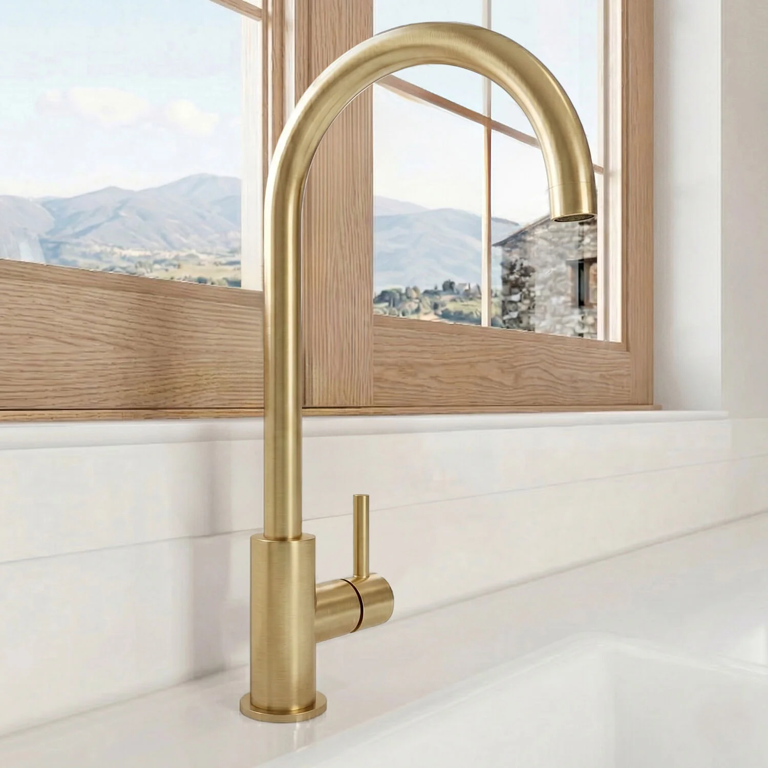 Gratwich Kitchen Mono Mixer Tap - Single or Dual Lever, Choice of Colour - Image 8