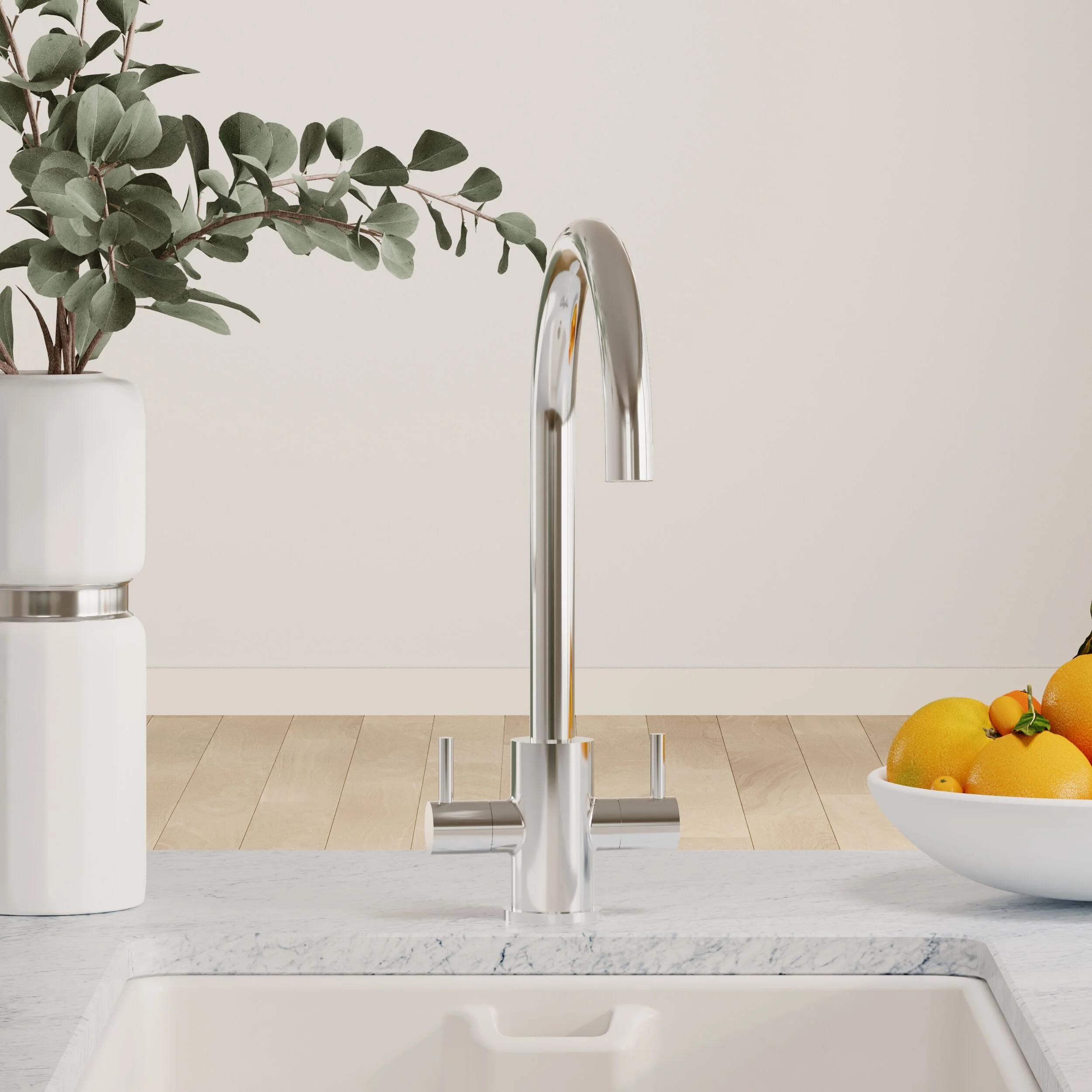 Gratwich Kitchen Mono Mixer Tap - Single or Dual Lever, Choice of Colour - Image 9