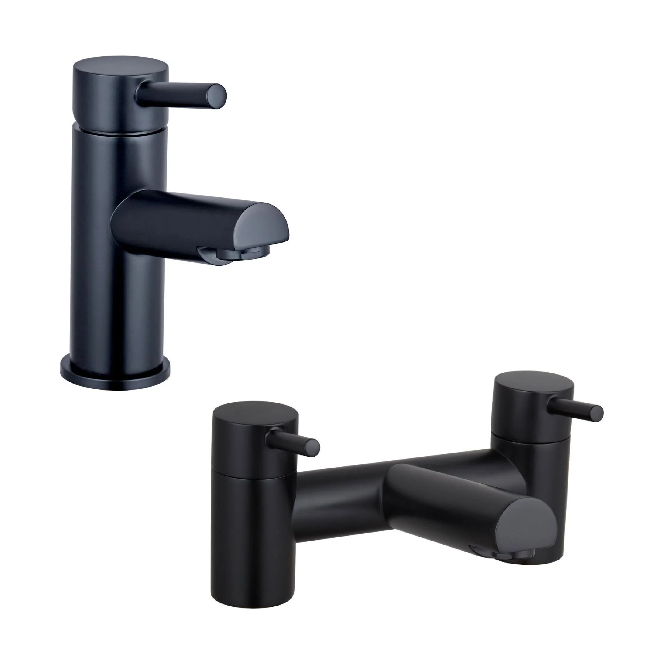 Minimalist Mono Basin Mixer Tap - Choice of Bath Filler Tap or Bath Shower Mixer Tap