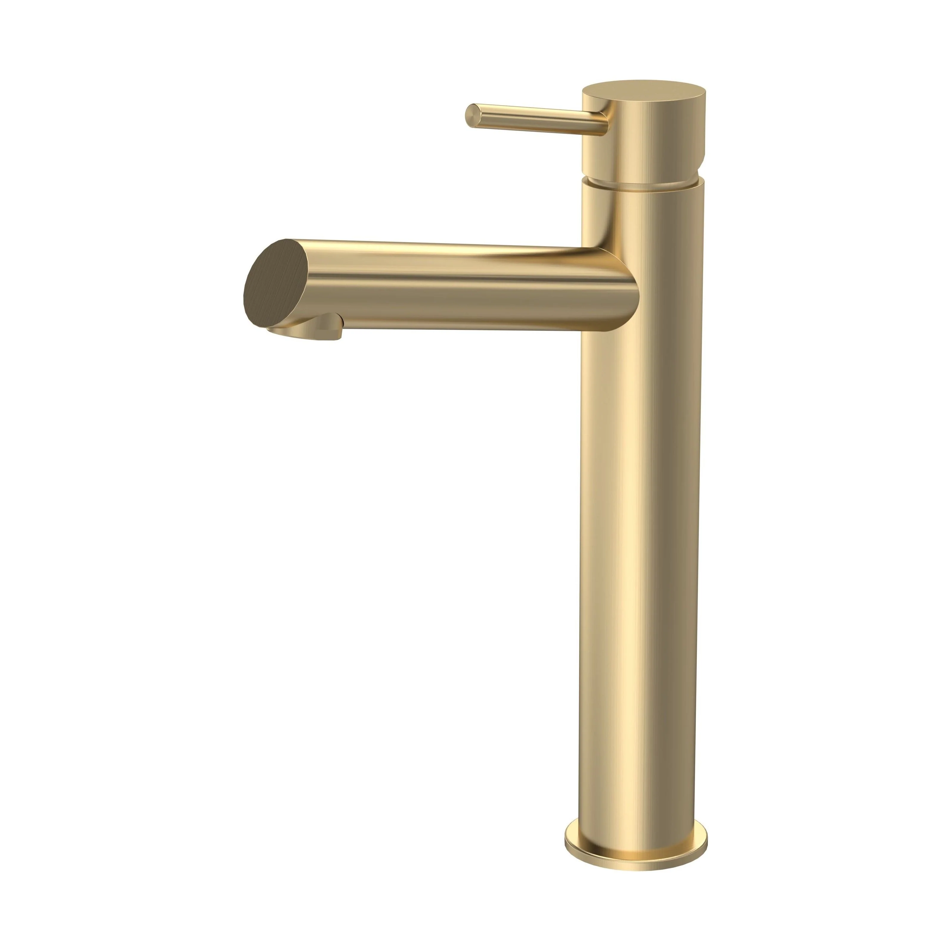 Wetley Minimalist Round Tall Mono Basin Mixer Tap - Choice of Finish - Image 9