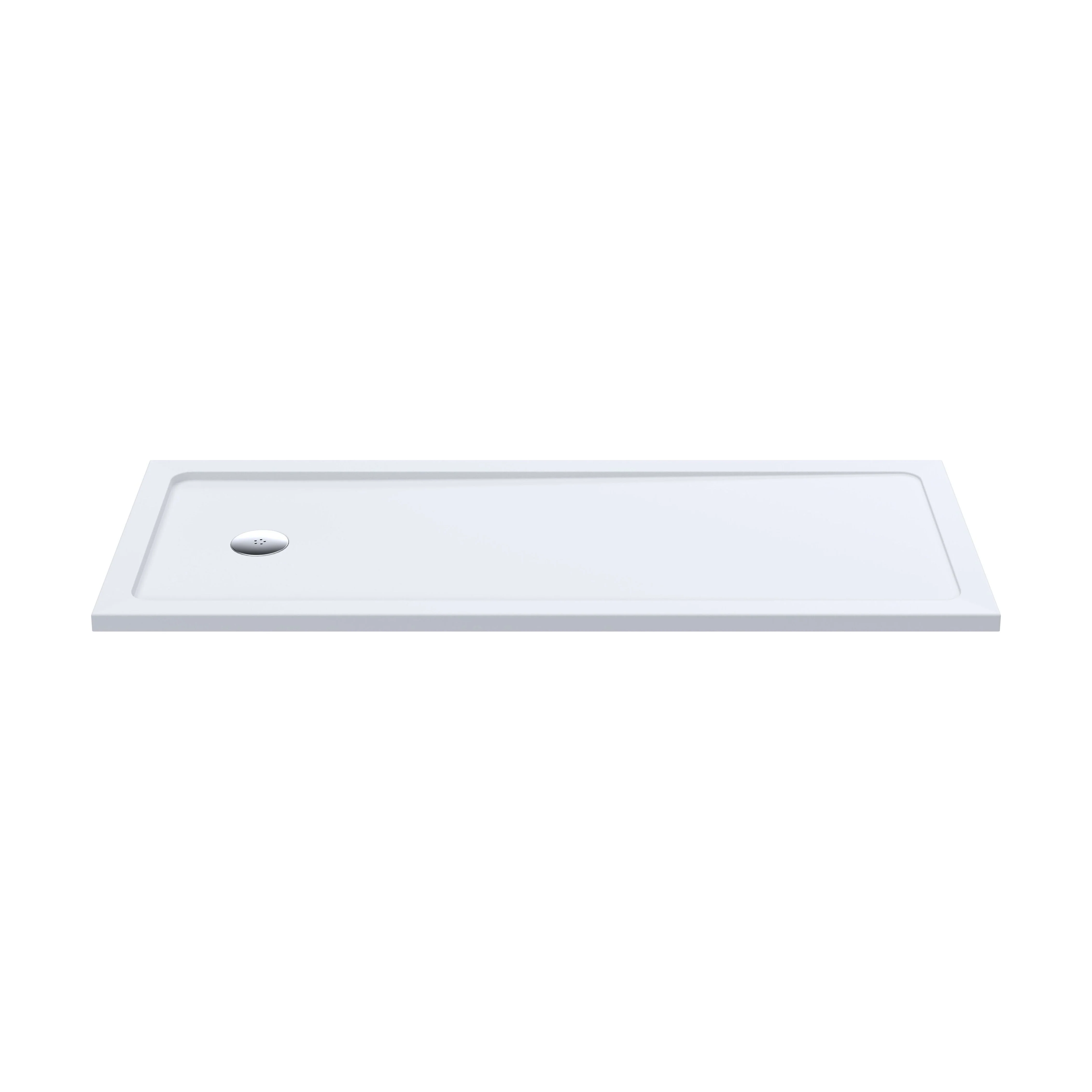 Contemporary Bathroom 40mm Profile Bath Replacement Shower Tray - 1700 x 700mm - Image 6