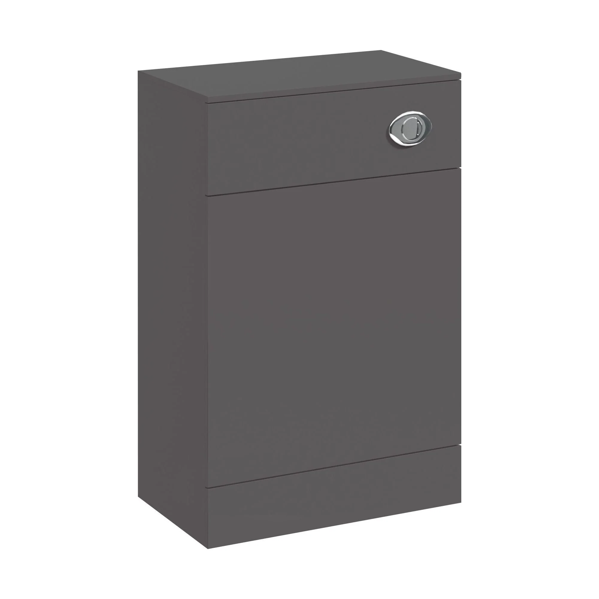 Modern Bathroom Floor Standing WC Unit – 500 x 300mm, Dark Grey - Image 5