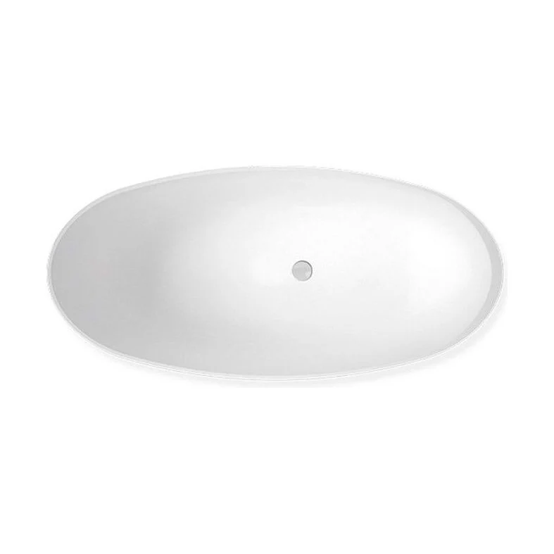 Modern Freestanding Slipper Bath, Double Ended, 1750 x 730mm - Black Finish - Image 2