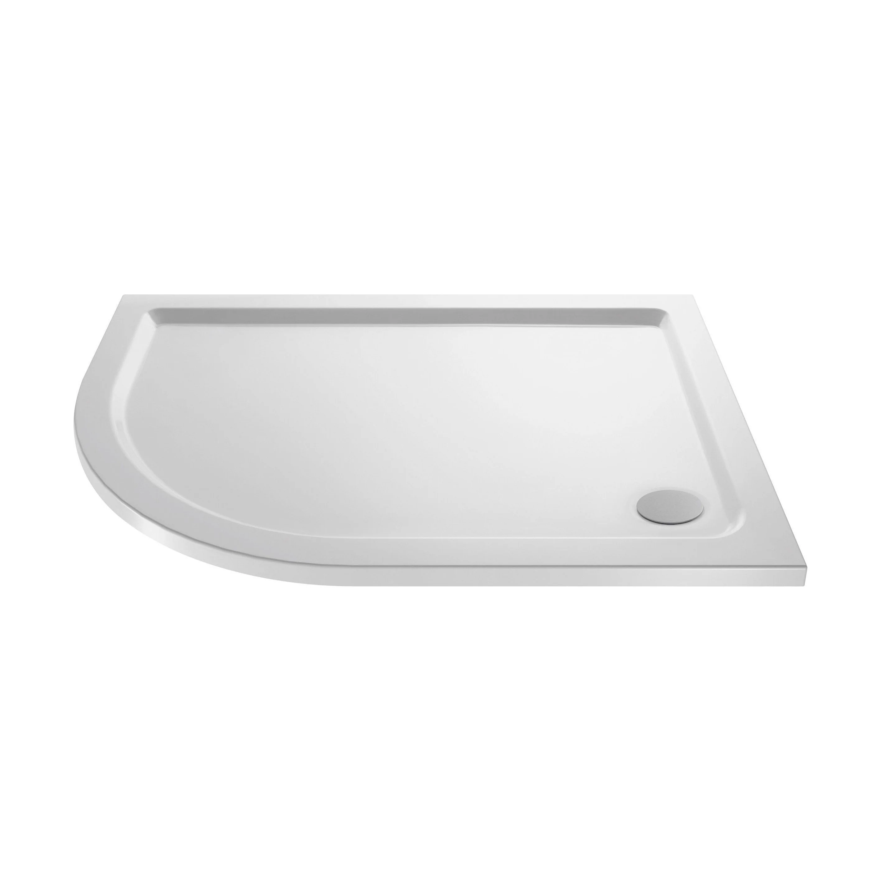 Balterley Shower Tray Modern Offset Quadrant Shower Tray, Left or Right Hand - Choice of Size and Finish - Image 61