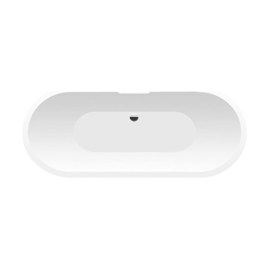 Modern Oval Freestanding Double Ended Soaking Bath - Choice of Size - Image 6