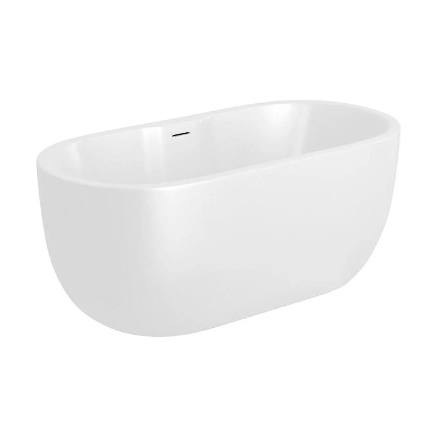 Modern Oval Freestanding Double Ended Soaking Bath - Choice of Size - Image 7