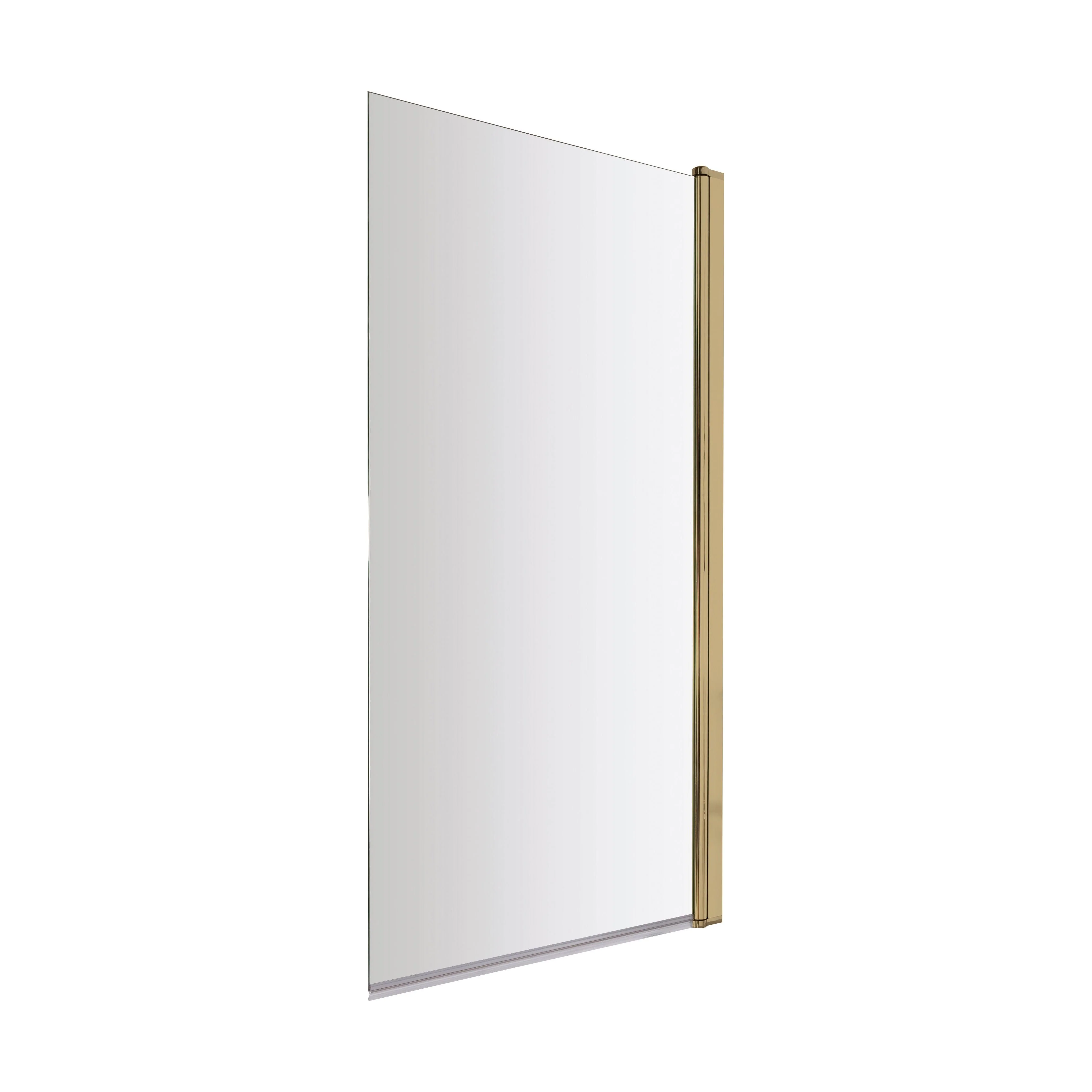 Contemporary Square Bath Shower Screen - Choice of Style and Finish - Image 14