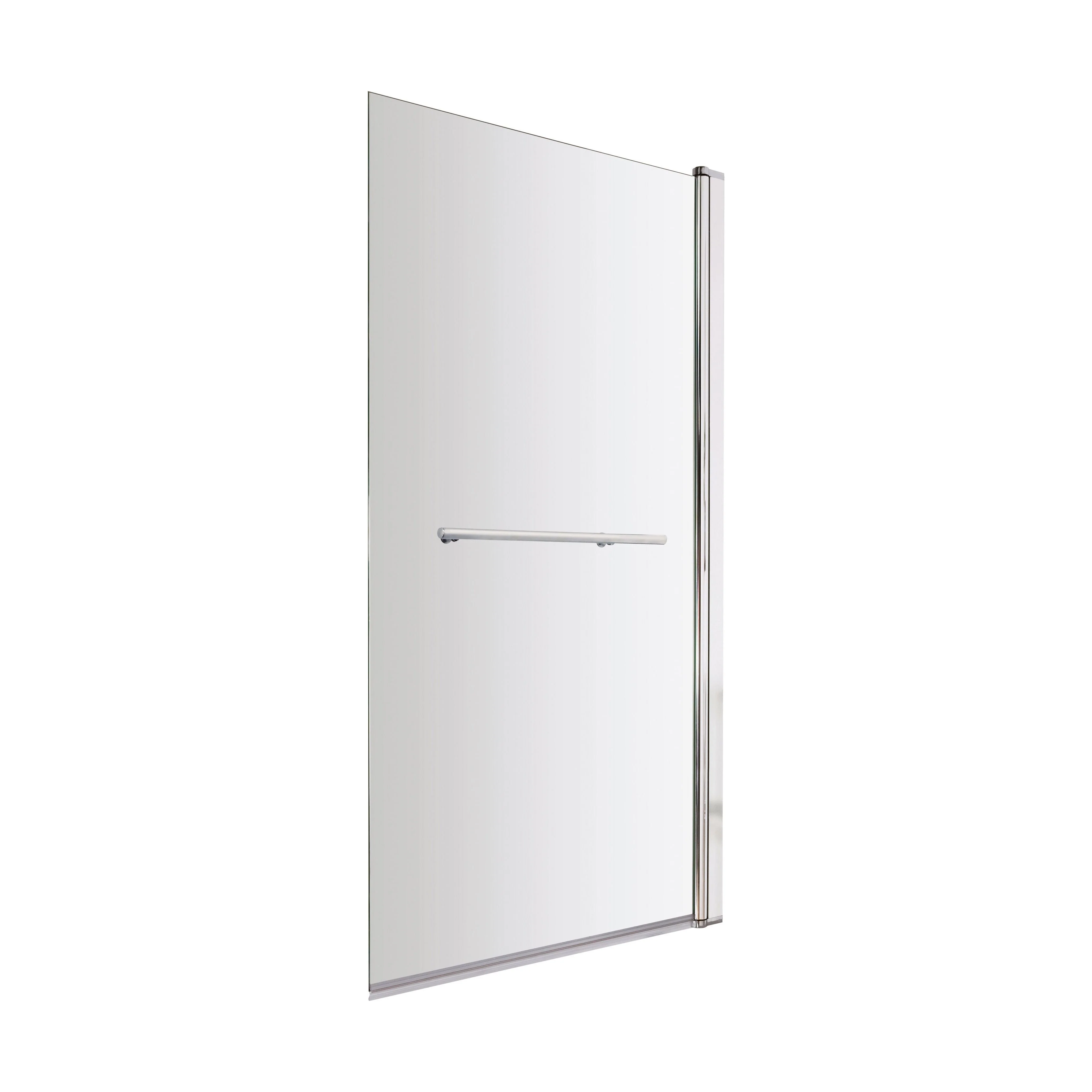 Contemporary Square Bath Shower Screen - Choice of Style and Finish - Image 15