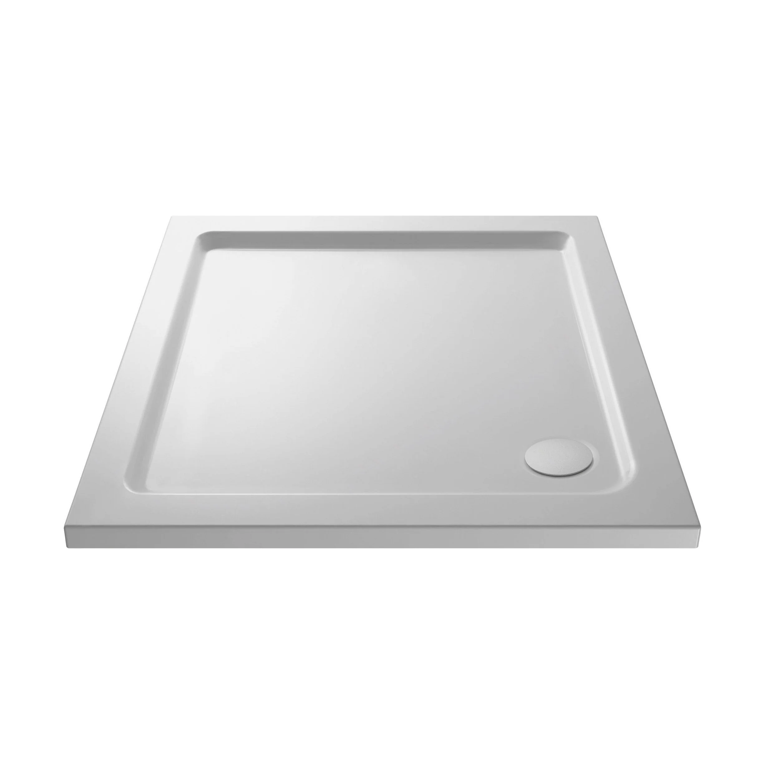 Balterley Shower Tray Modern Square, 40mm Profile - Choice of Size and Colour - Image 25