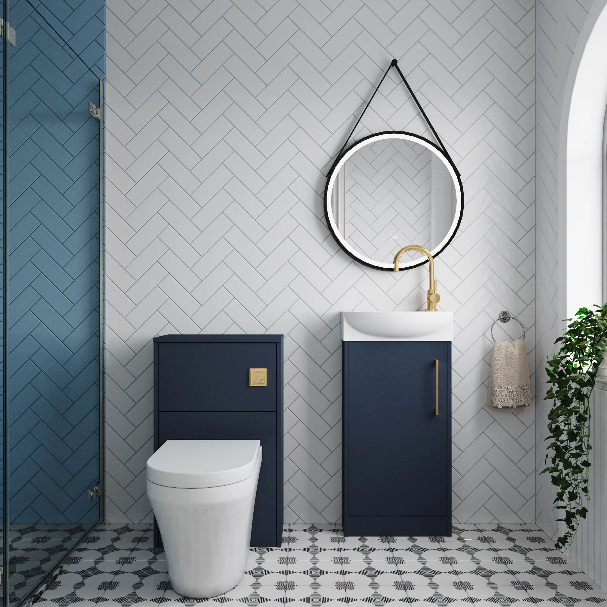 Winshill Floor Standing Cloakroom Bundle, Vanity, WC Unit, Toilet & Tap - Image 25