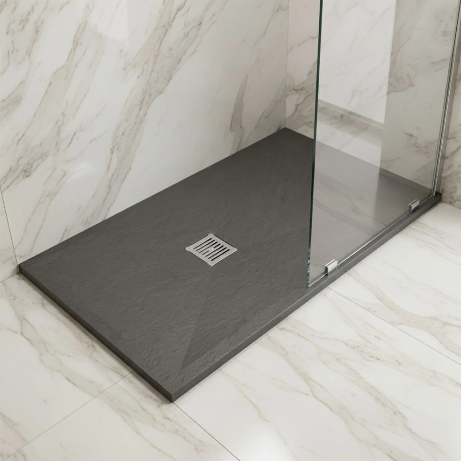Balterley Shower Tray Premium Slimline Rectangular - Multiple Sizes and Finishes - Image 13