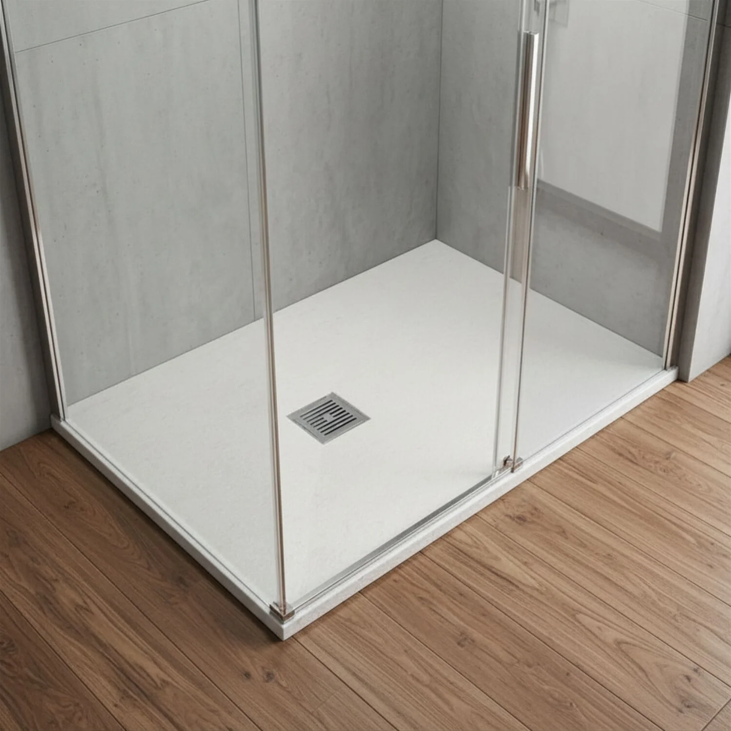 Balterley Shower Tray Premium Slimline Rectangular - Multiple Sizes and Finishes - Image 2
