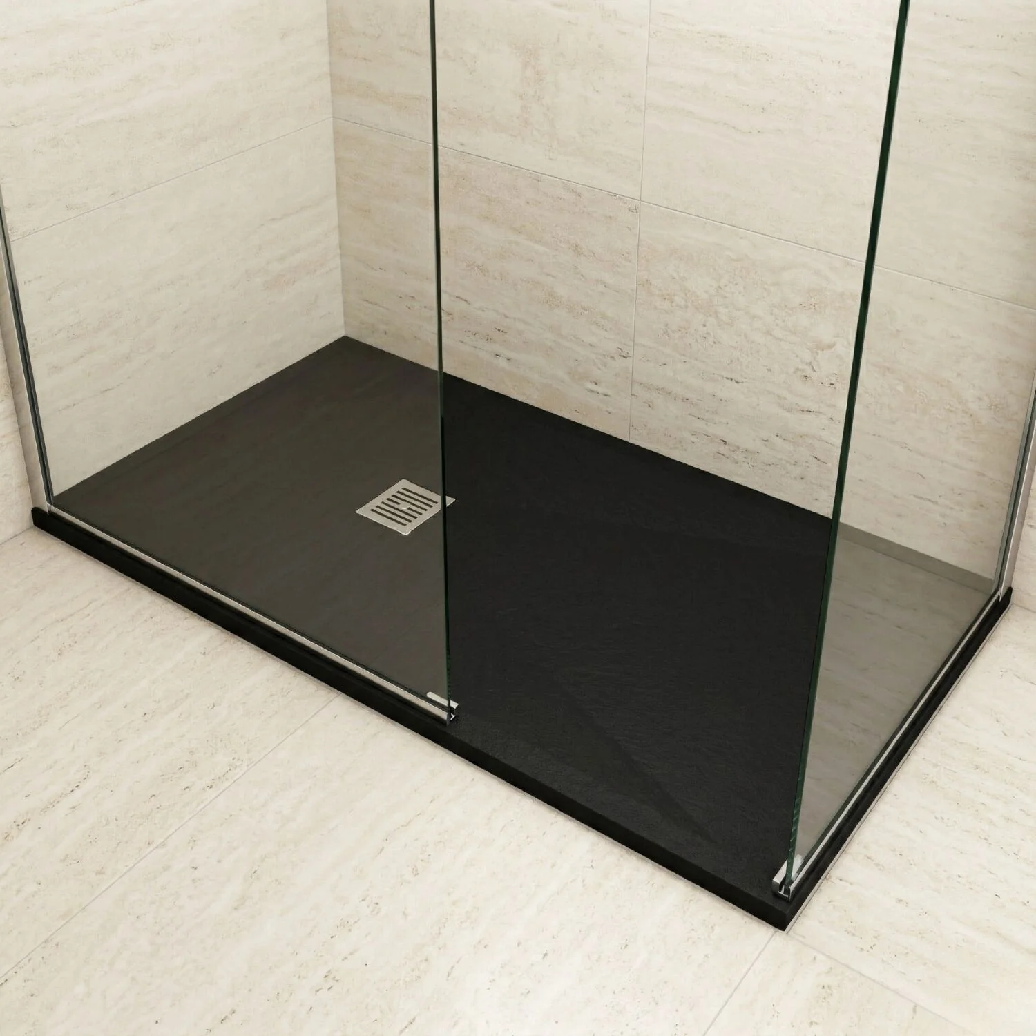 Balterley Shower Tray Premium Slimline Rectangular - Multiple Sizes and Finishes - Image 23