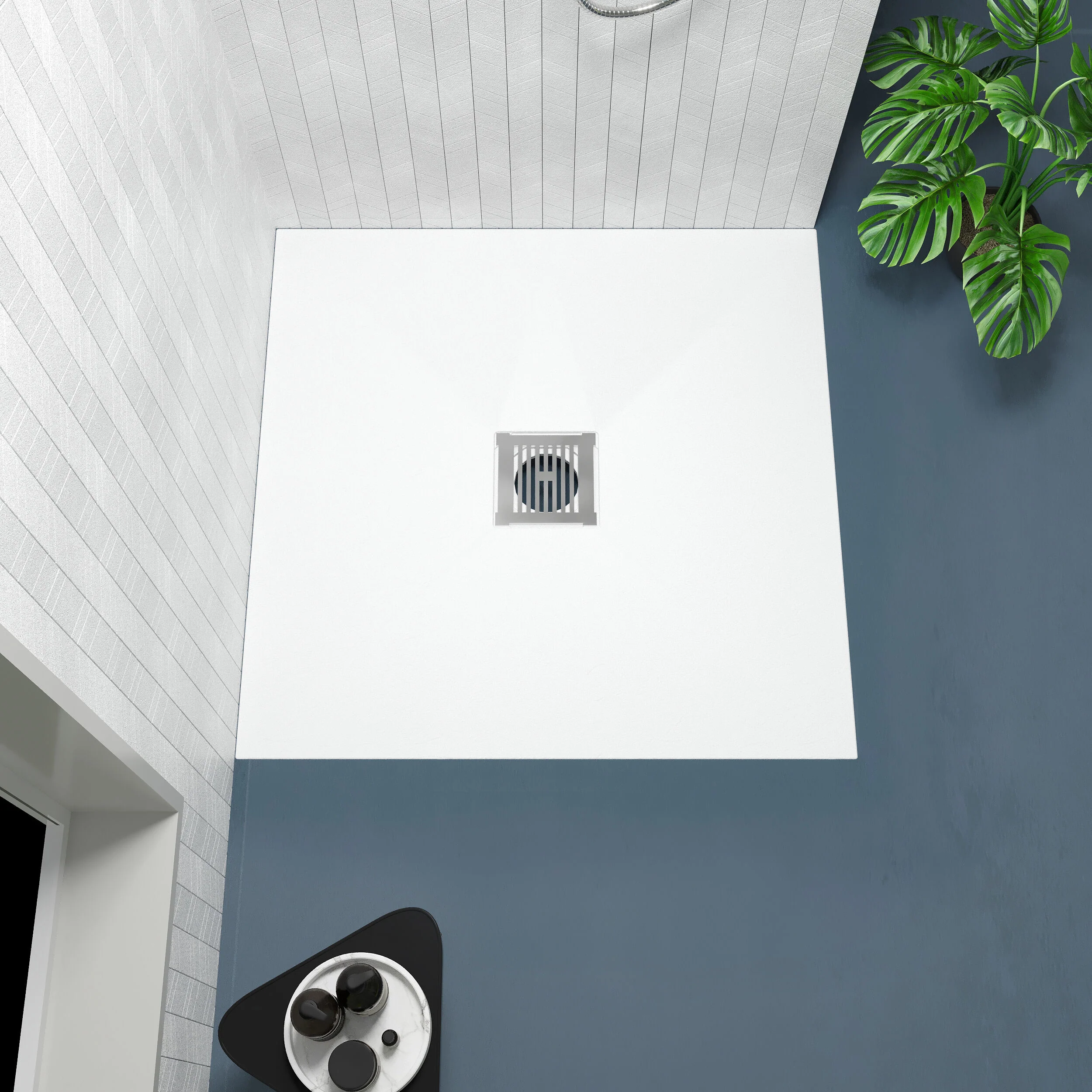 Balterley Shower Tray Ultra-Slim 32mm Low-Profile Square - Choice of Size and Finish - Image 13
