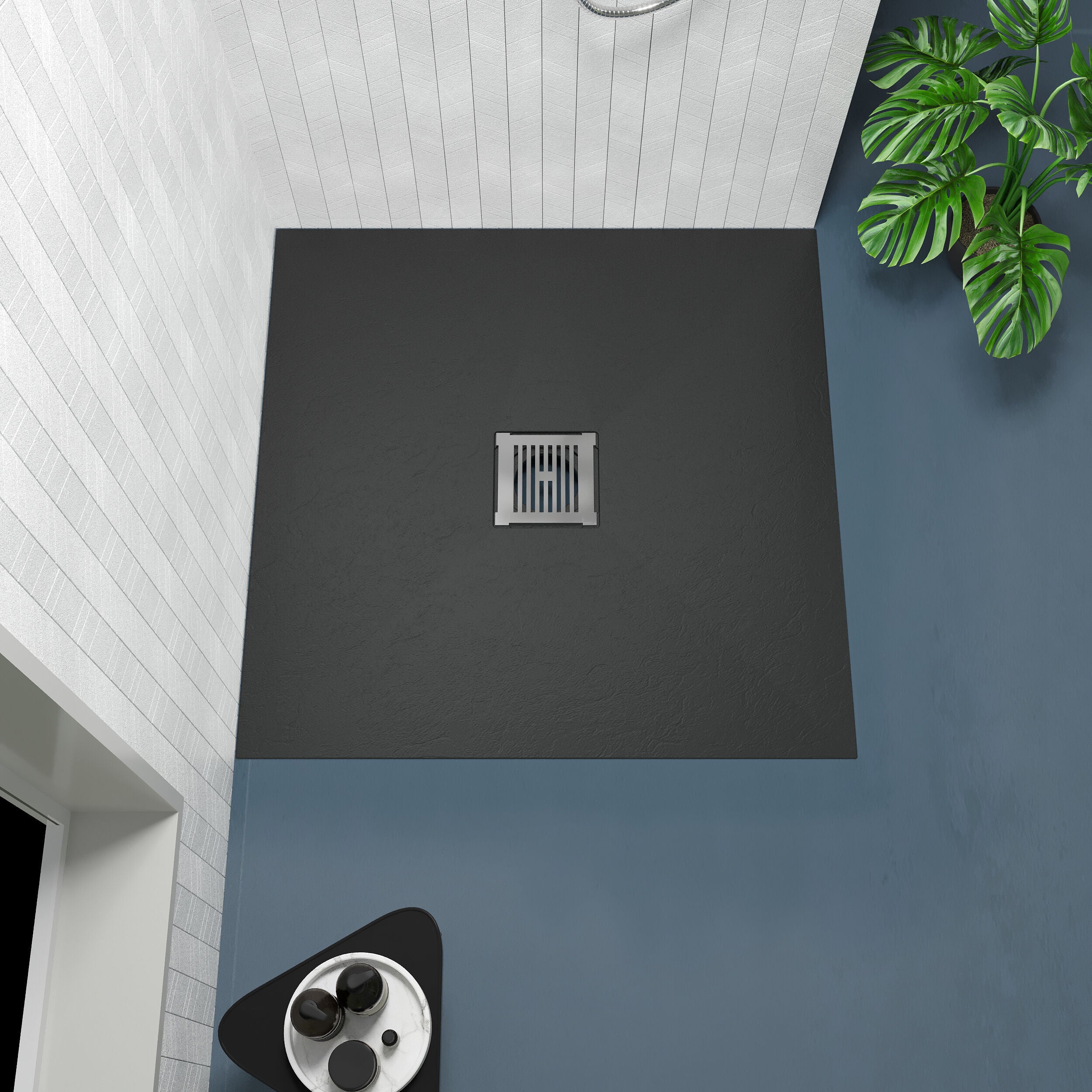 Balterley Shower Tray Ultra-Slim 32mm Low-Profile Square - Choice of Size and Finish - Image 15