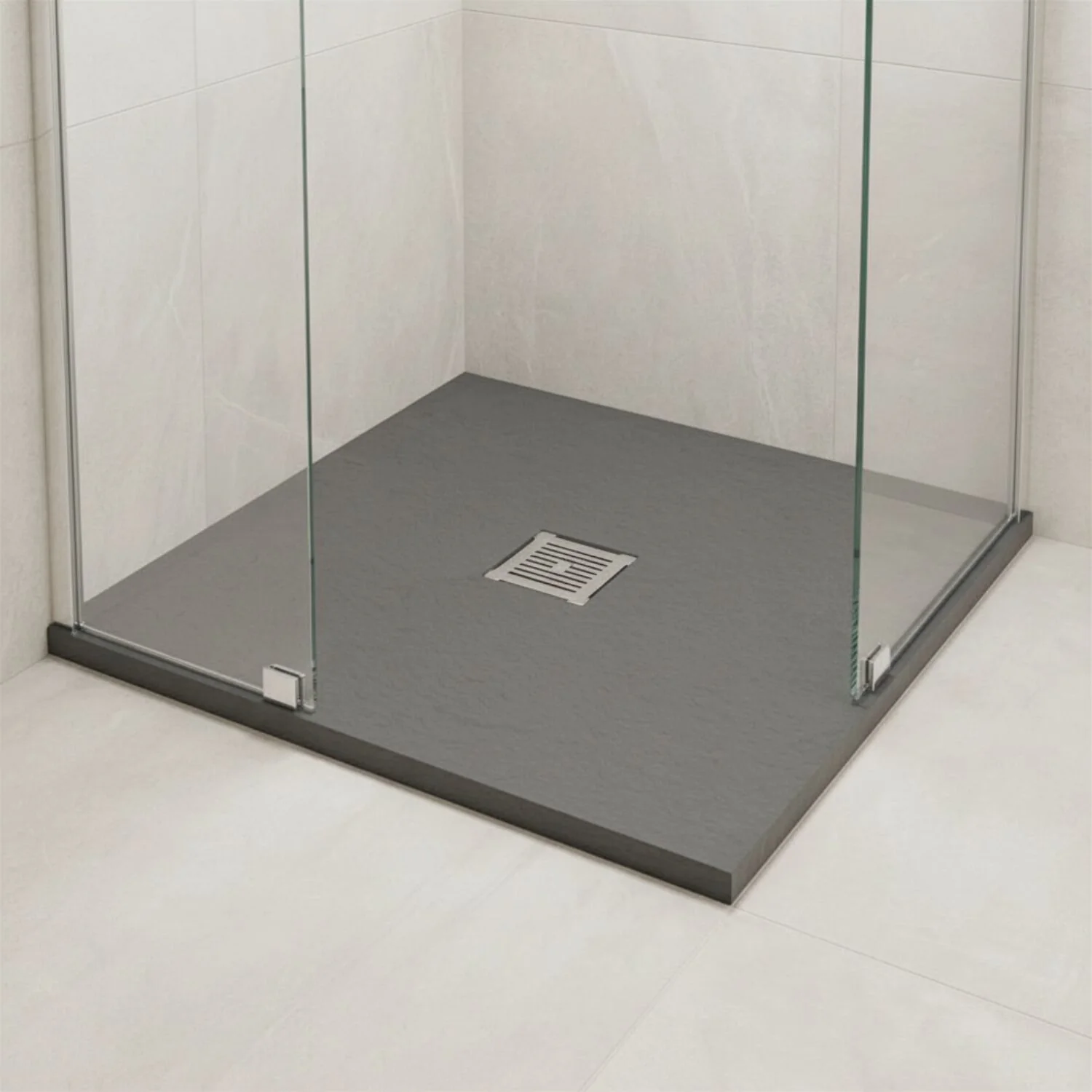 Balterley Shower Tray Ultra-Slim 32mm Low-Profile Square - Choice of Size and Finish - Image 4