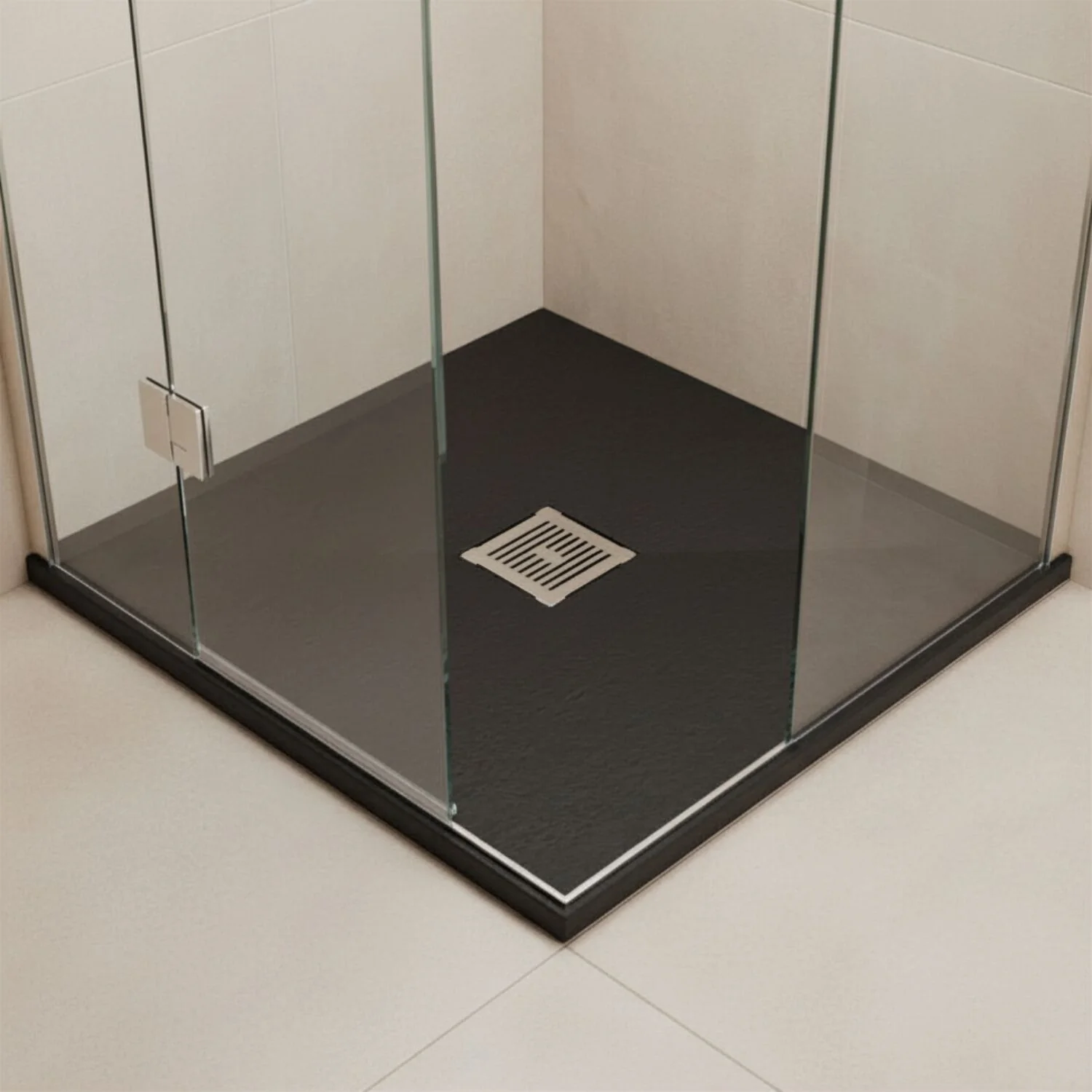 Balterley Shower Tray Ultra-Slim 32mm Low-Profile Square - Choice of Size and Finish - Image 5