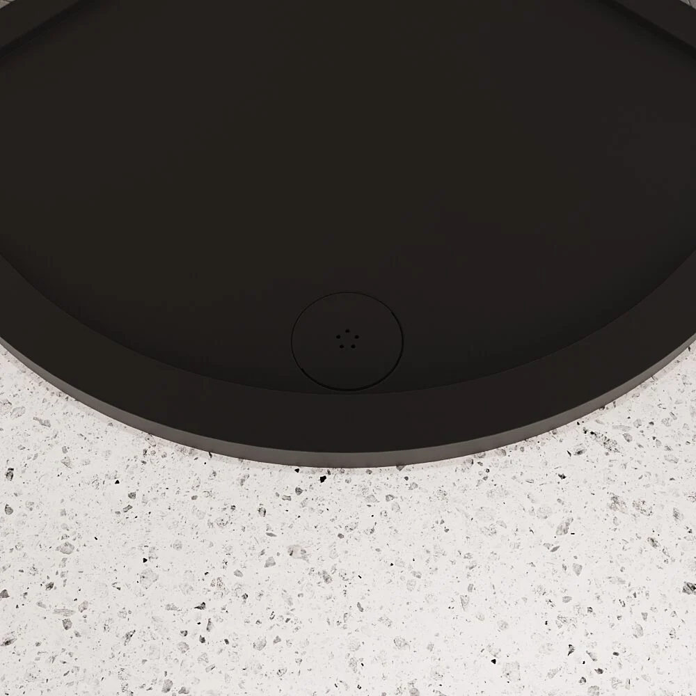 Contemporary Fast Flow Shower Tray Waste with Cover - Multiple Finishes (116x116x99mm) - Image 6