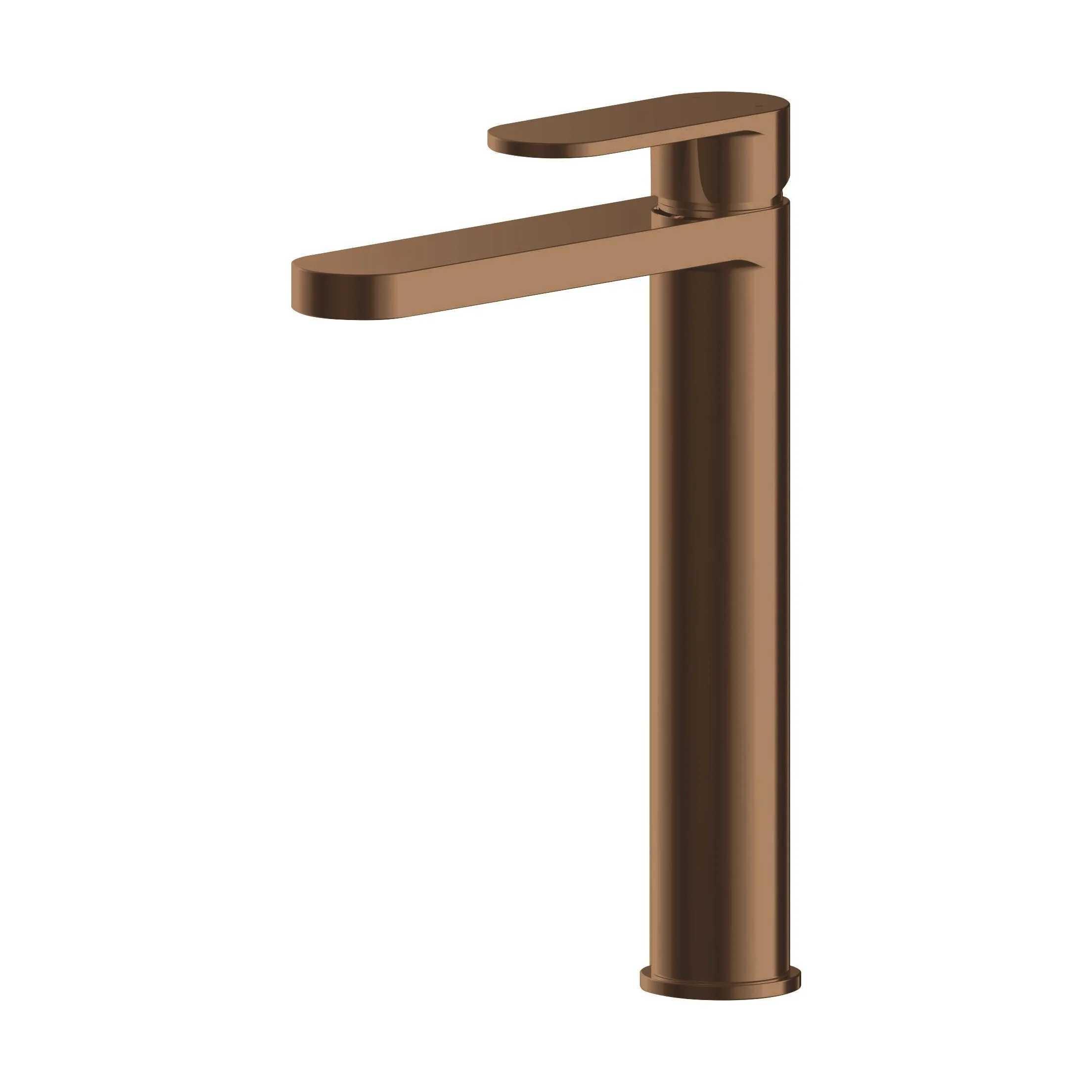Enville Round High Rise Mono Basin Mixer Tap - 290 x 57 x 187mm - Choice of Finish - Image 17