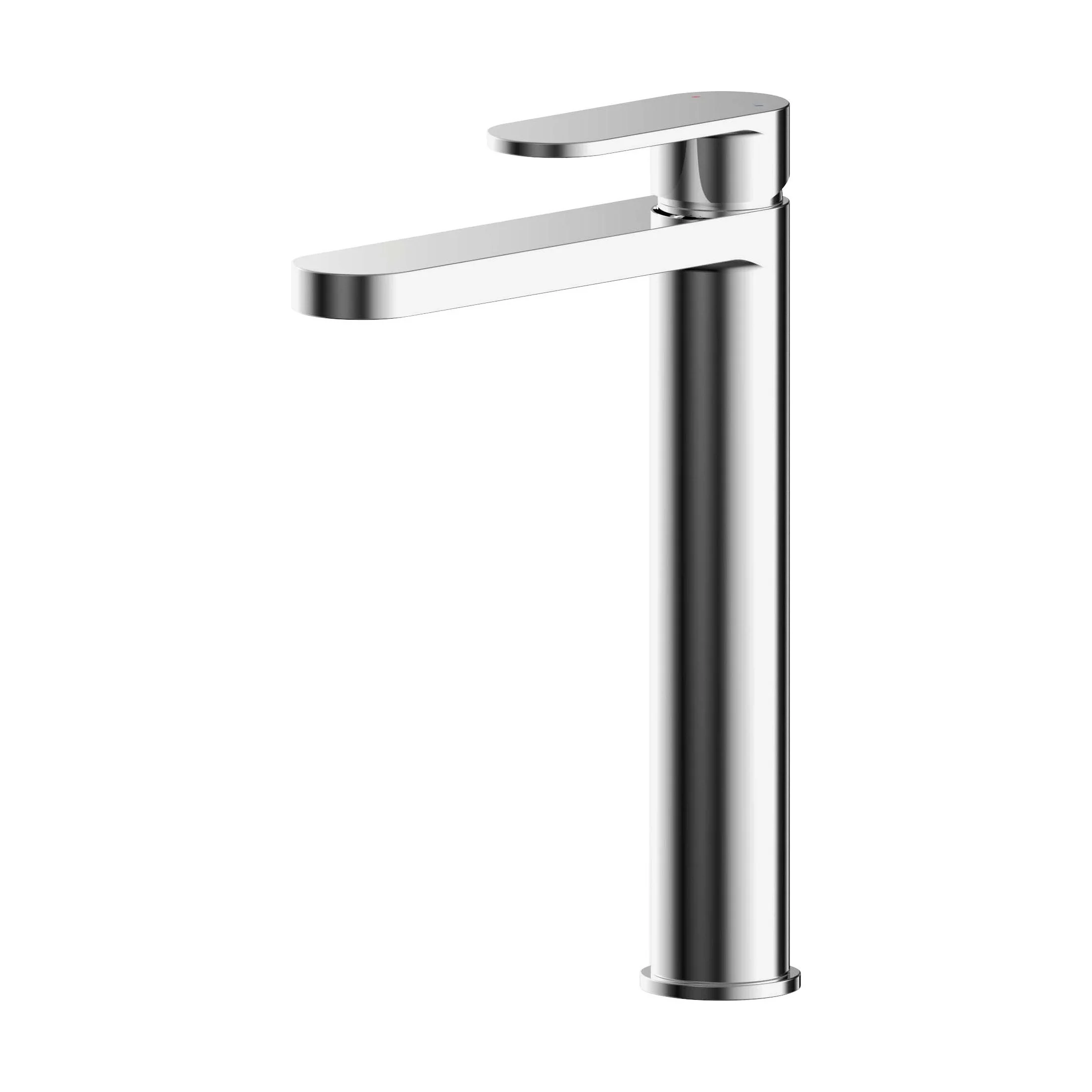 Enville Round High Rise Mono Basin Mixer Tap - 290 x 57 x 187mm - Choice of Finish - Image 18