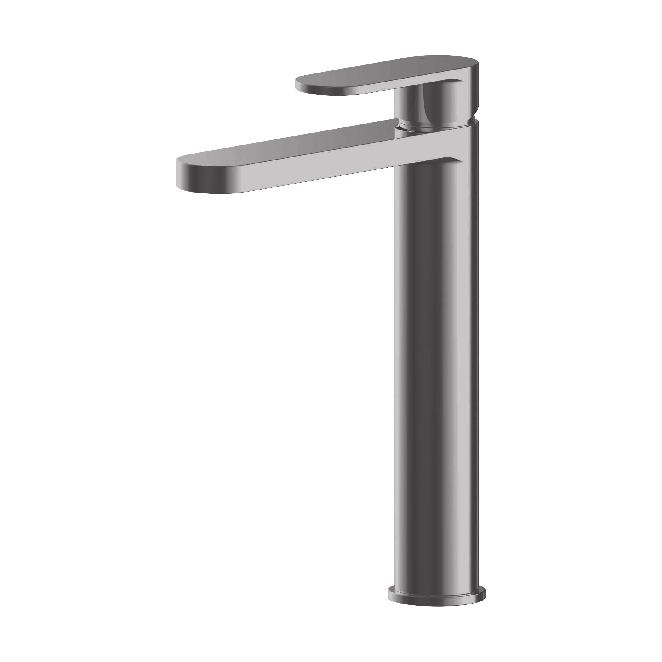 Enville Round High Rise Mono Basin Mixer Tap - 290 x 57 x 187mm - Choice of Finish - Image 20