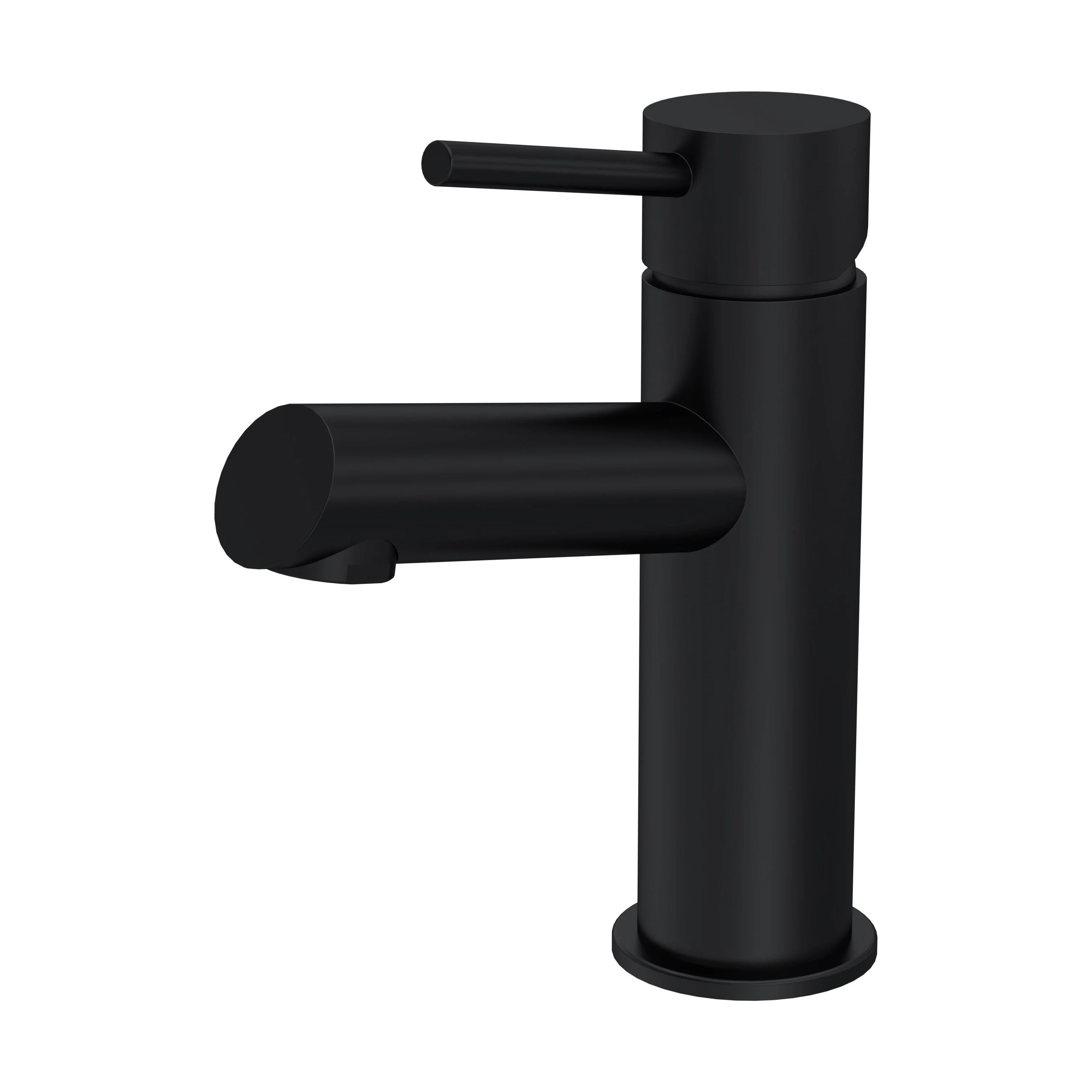 Wetley Minimalist Round Mono Basin Mixer Tap & Push Button Waste - Choice of Finish - Image 8