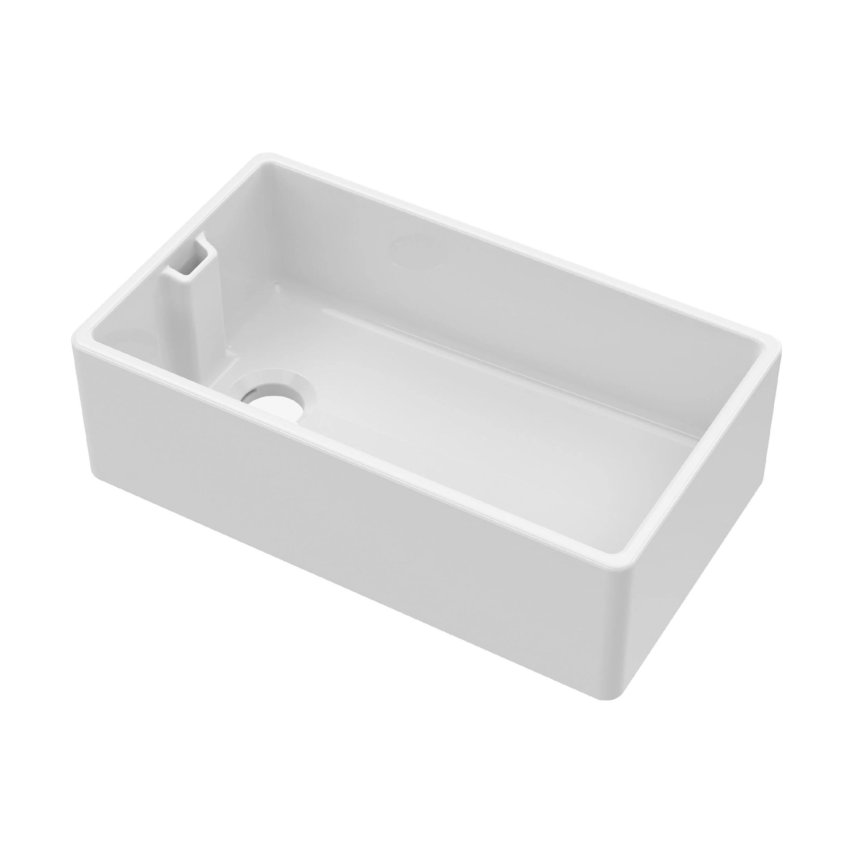 Single Bowl Fireclay Ceramic Belfast Kitchen Sink - Multiple Sizes Available - Image 14