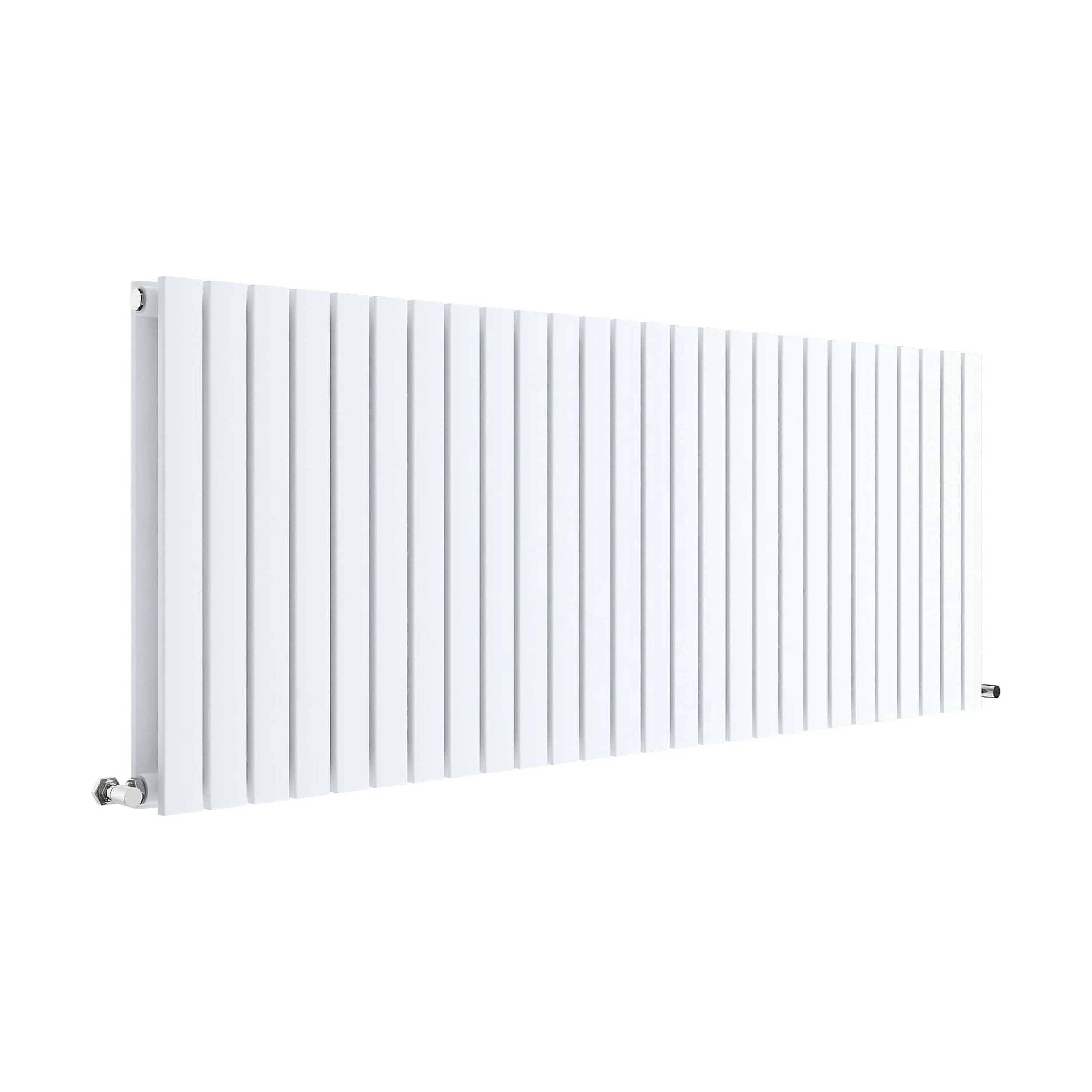 Edingale Contemporary Square Horizontal Double Panel Radiator - Choice of Size and Colour - Image 10