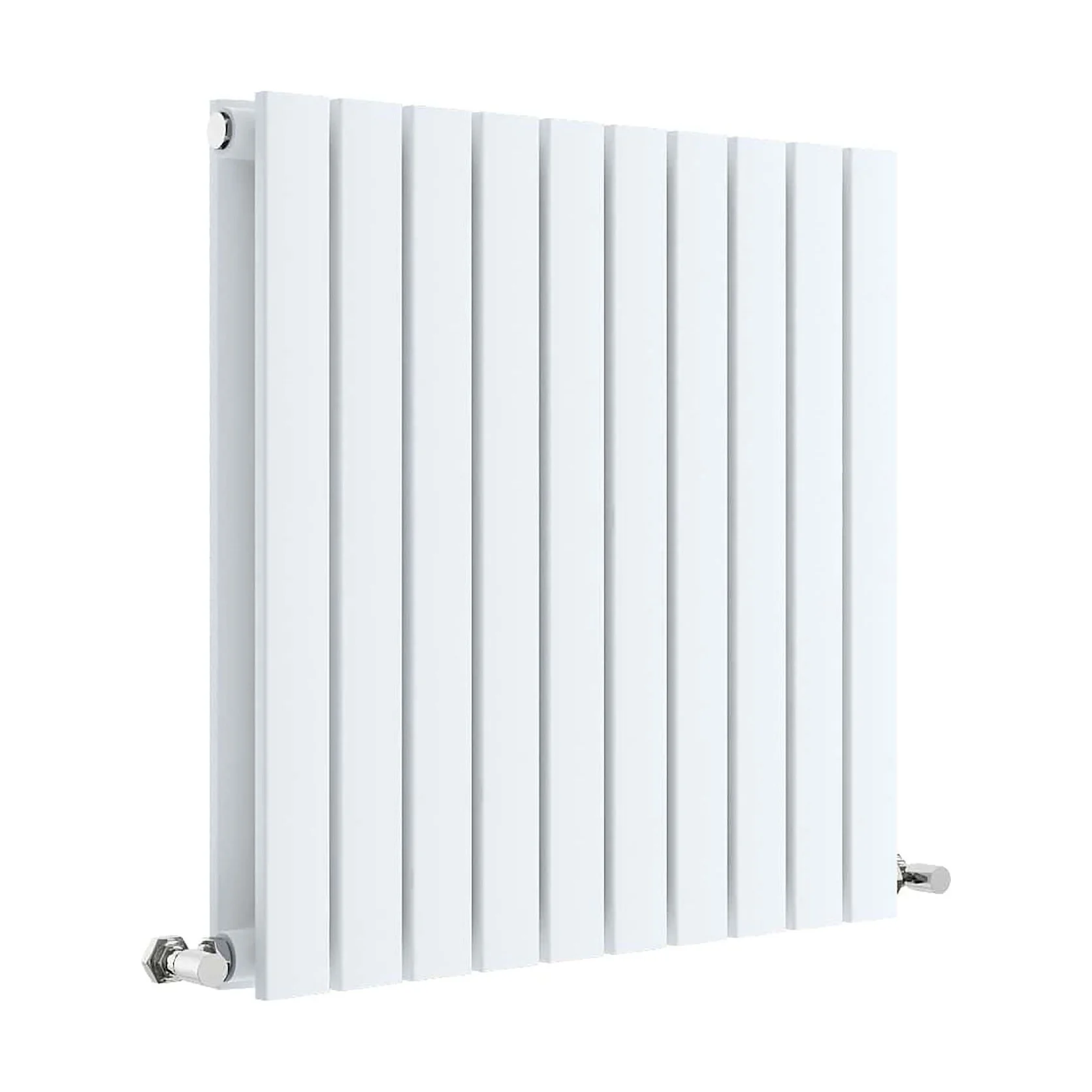 Edingale Contemporary Square Horizontal Double Panel Radiator - Choice of Size and Colour - Image 7
