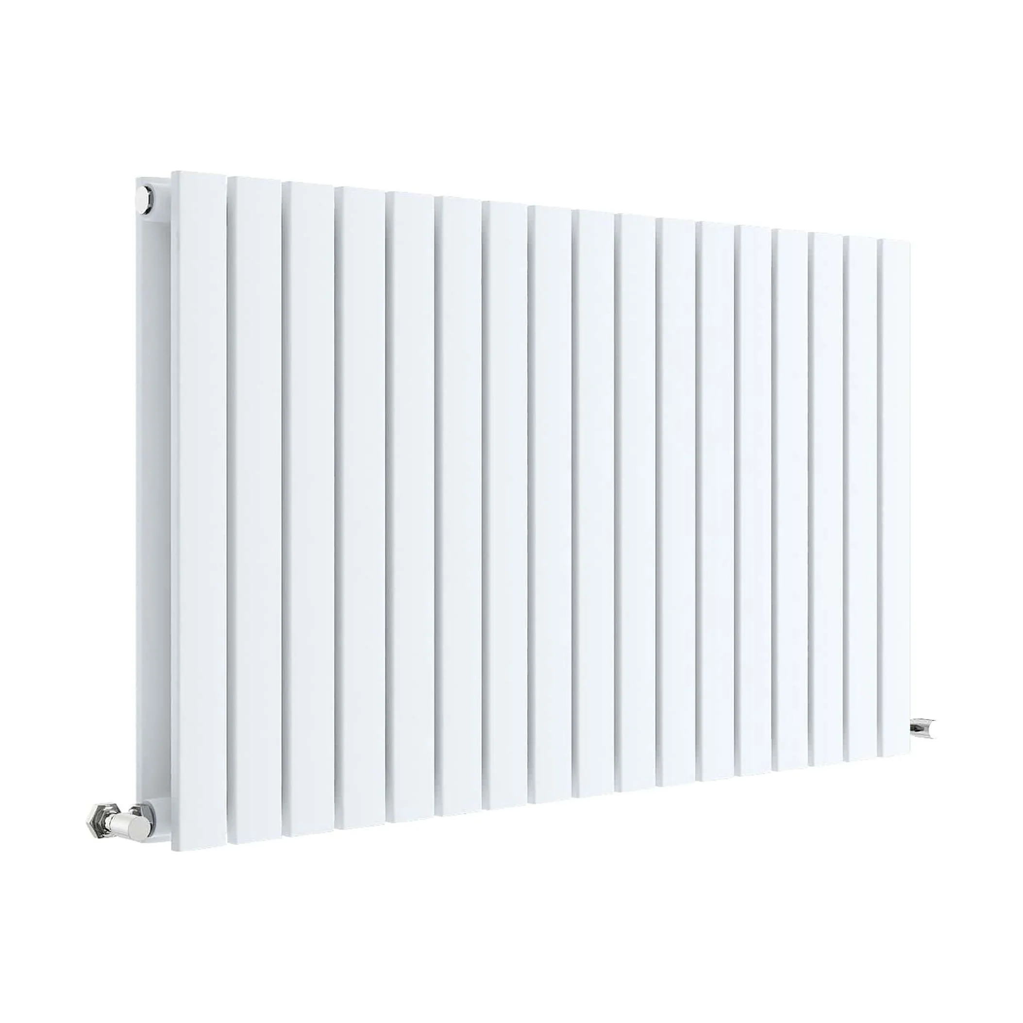 Edingale Contemporary Square Horizontal Double Panel Radiator - Choice of Size and Colour - Image 8