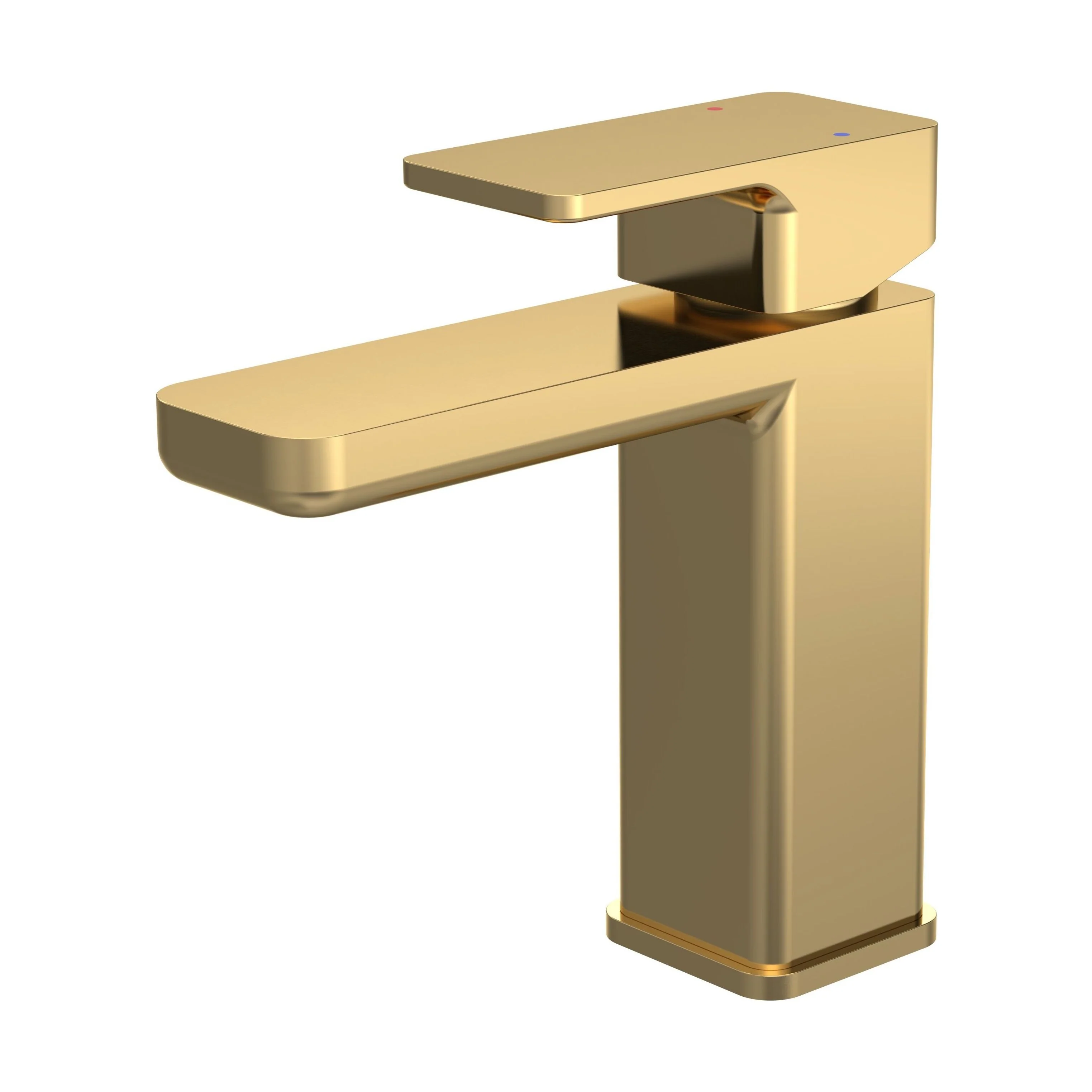 Swinscoe Square Mono Basin Mixer Tap with Push Button Waste – Choice of Finish - Image 25