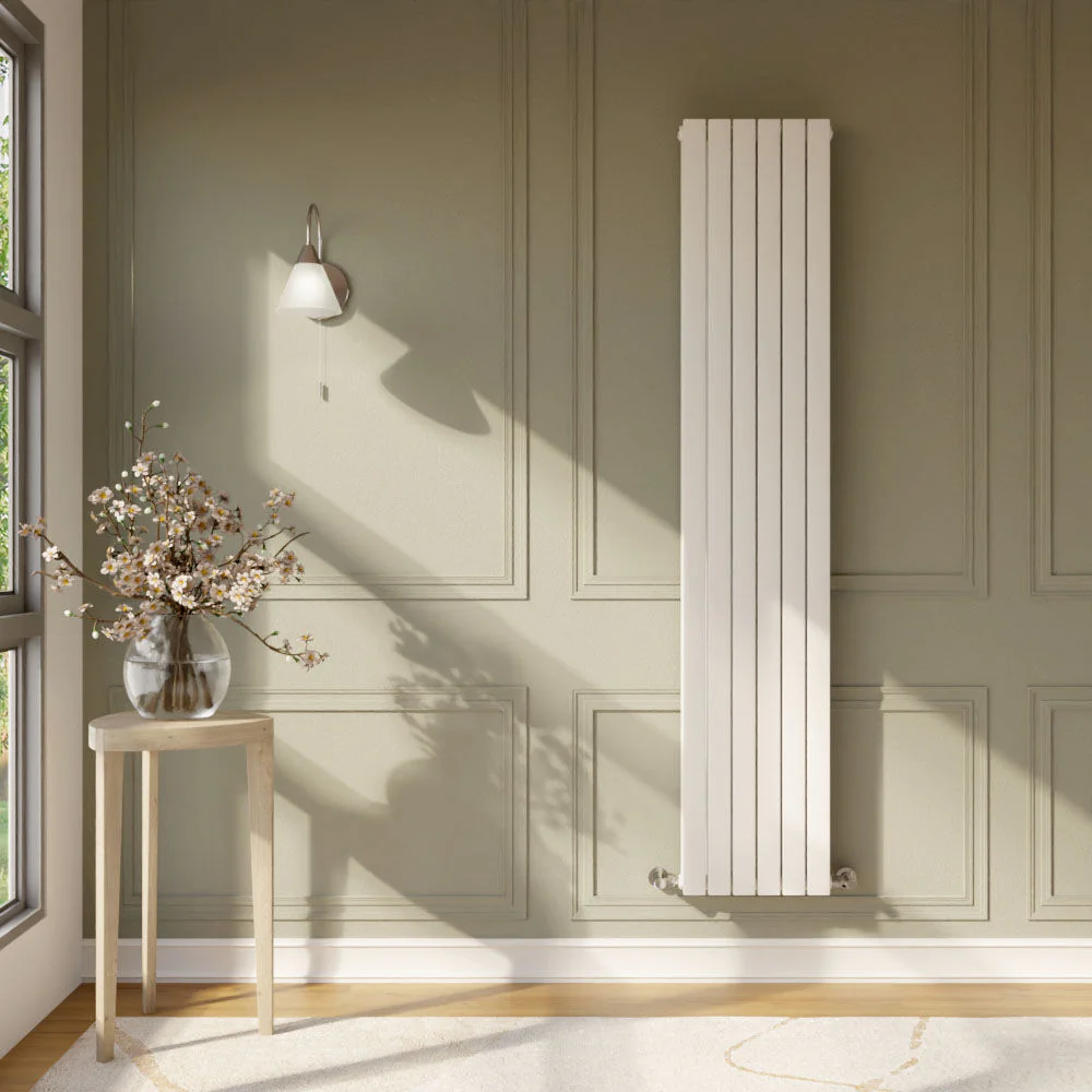 Edingale Modern Square Vertical Double Panel Radiator - Choice of Size and Colour - Image 11