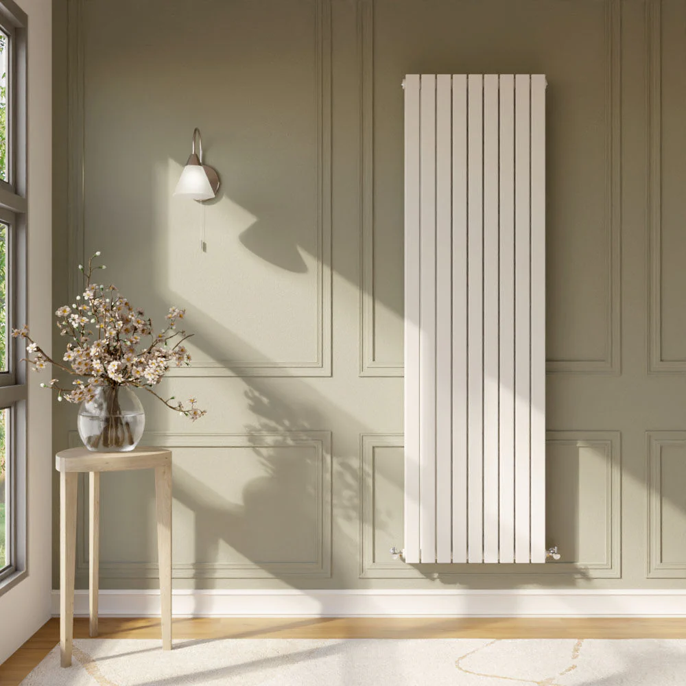 Edingale Modern Square Vertical Double Panel Radiator - Choice of Size and Colour - Image 12