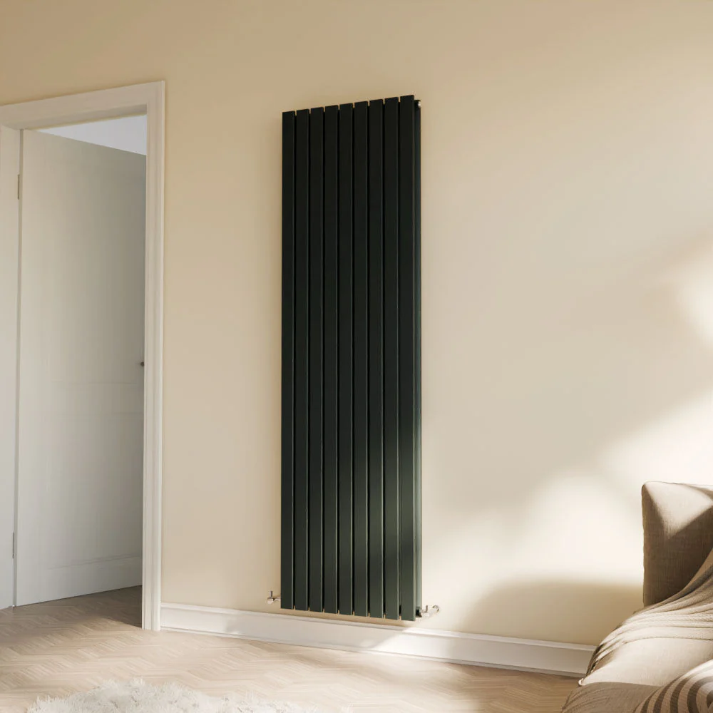 Edingale Modern Square Vertical Double Panel Radiator - Choice of Size and Colour - Image 13