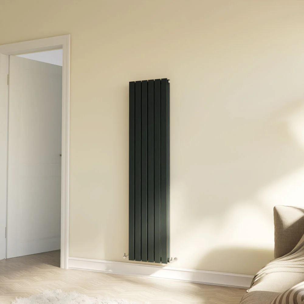 Edingale Modern Square Vertical Double Panel Radiator - Choice of Size and Colour - Image 14
