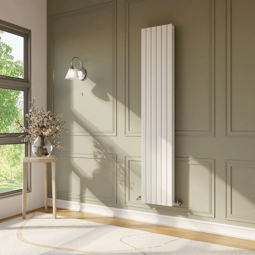 Edingale Modern Square Vertical Double Panel Radiator - Choice of Size and Colour - Image 17