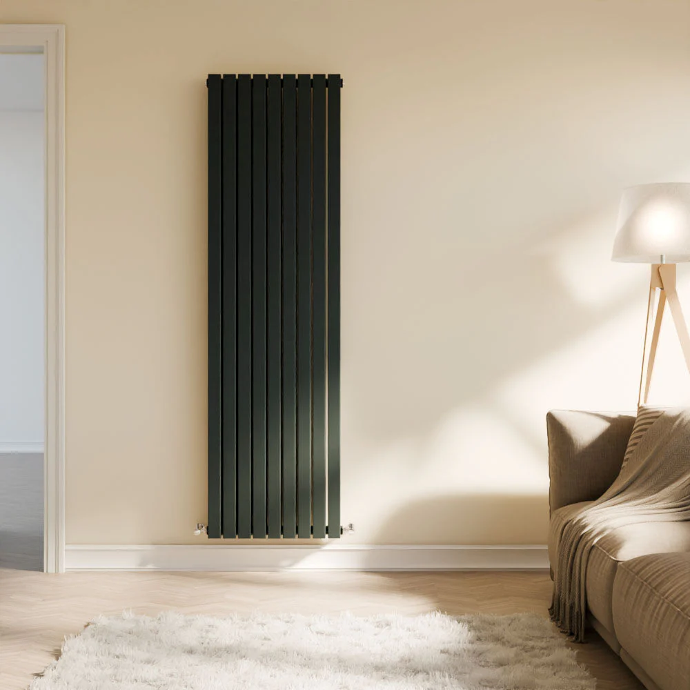 Edingale Modern Square Vertical Double Panel Radiator - Choice of Size and Colour - Image 7