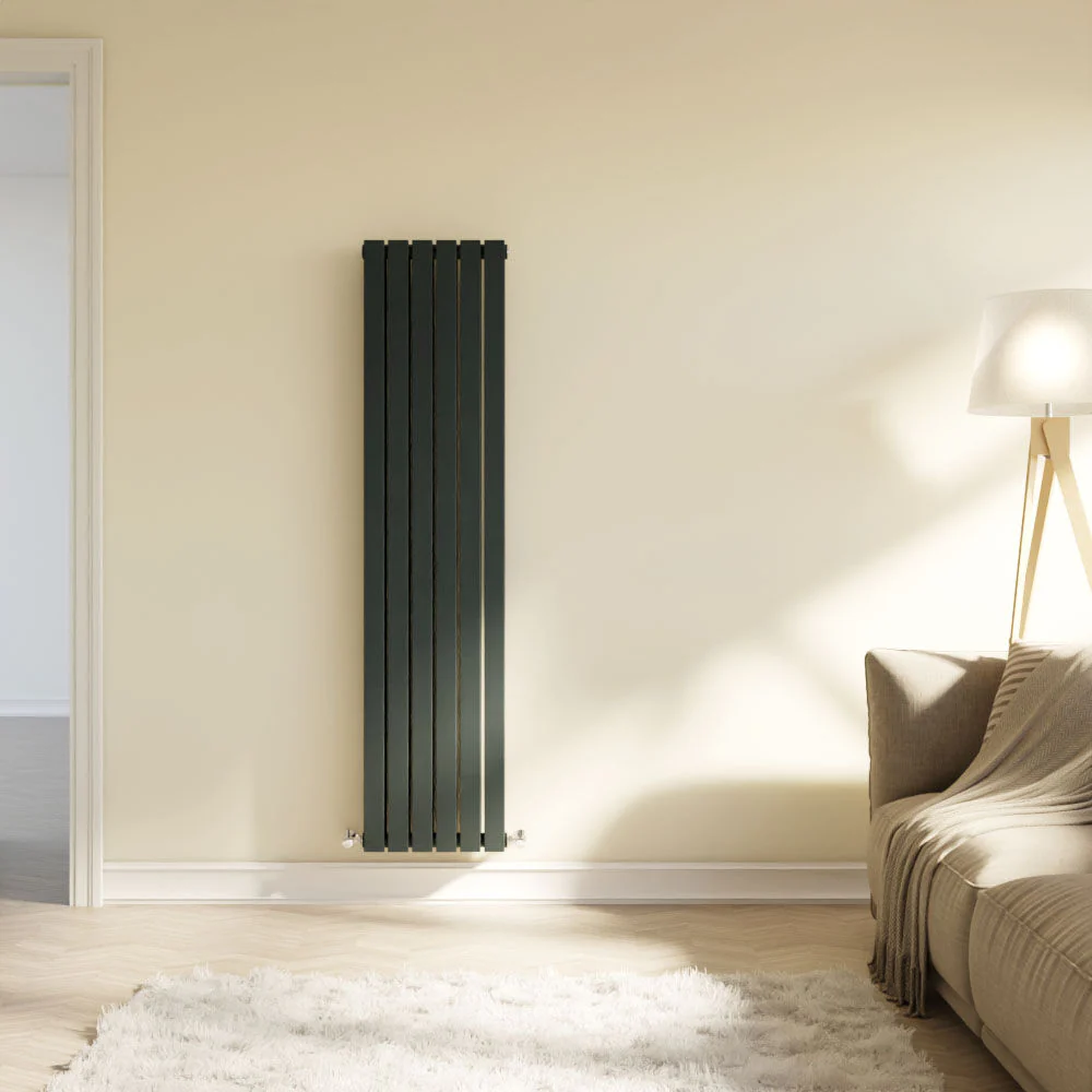 Edingale Modern Square Vertical Double Panel Radiator - Choice of Size and Colour - Image 8
